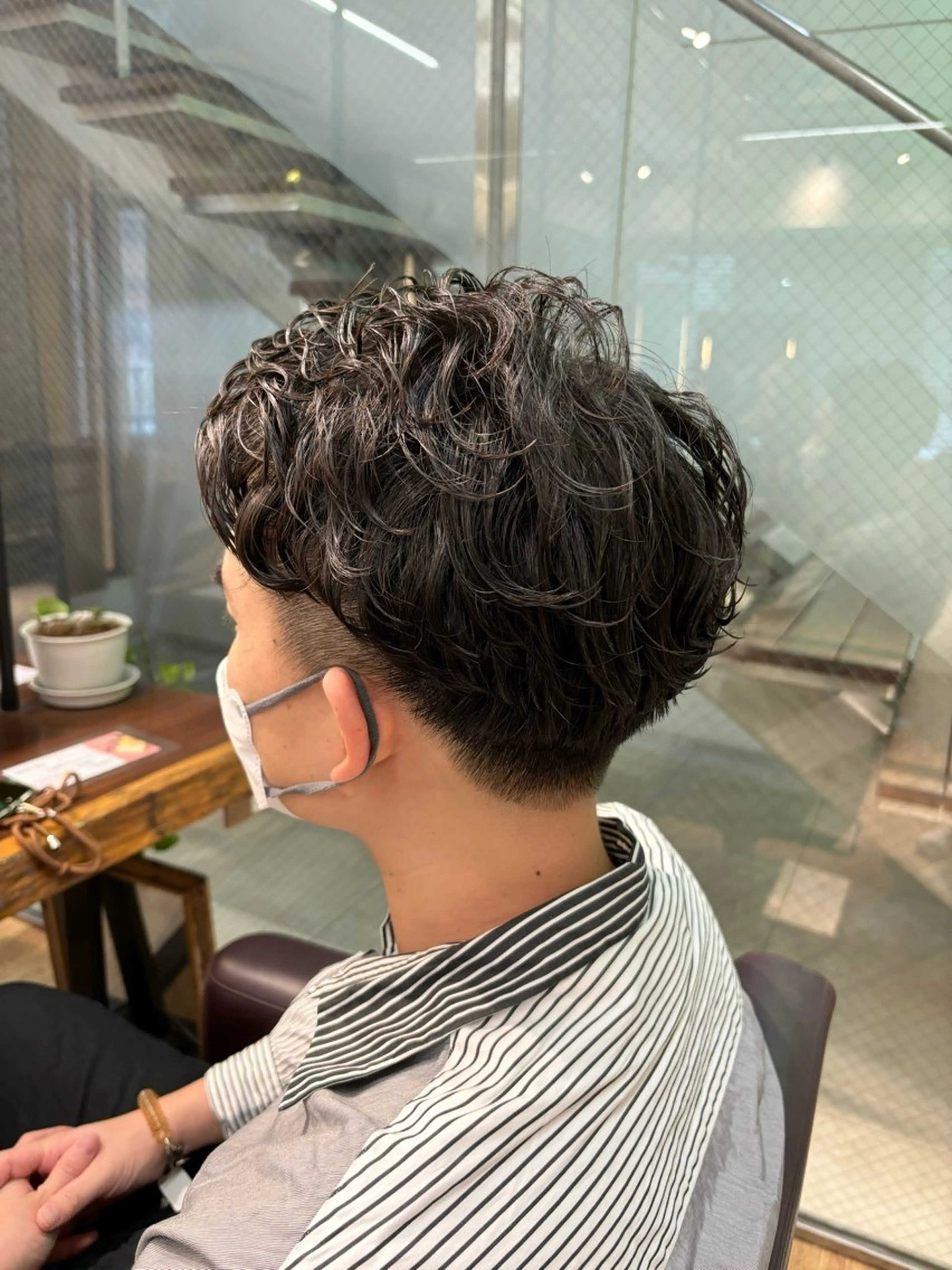 パーマ メンズ メンズパーマ カット パーマ サソウ ユリエ🥥のヘアスタイル