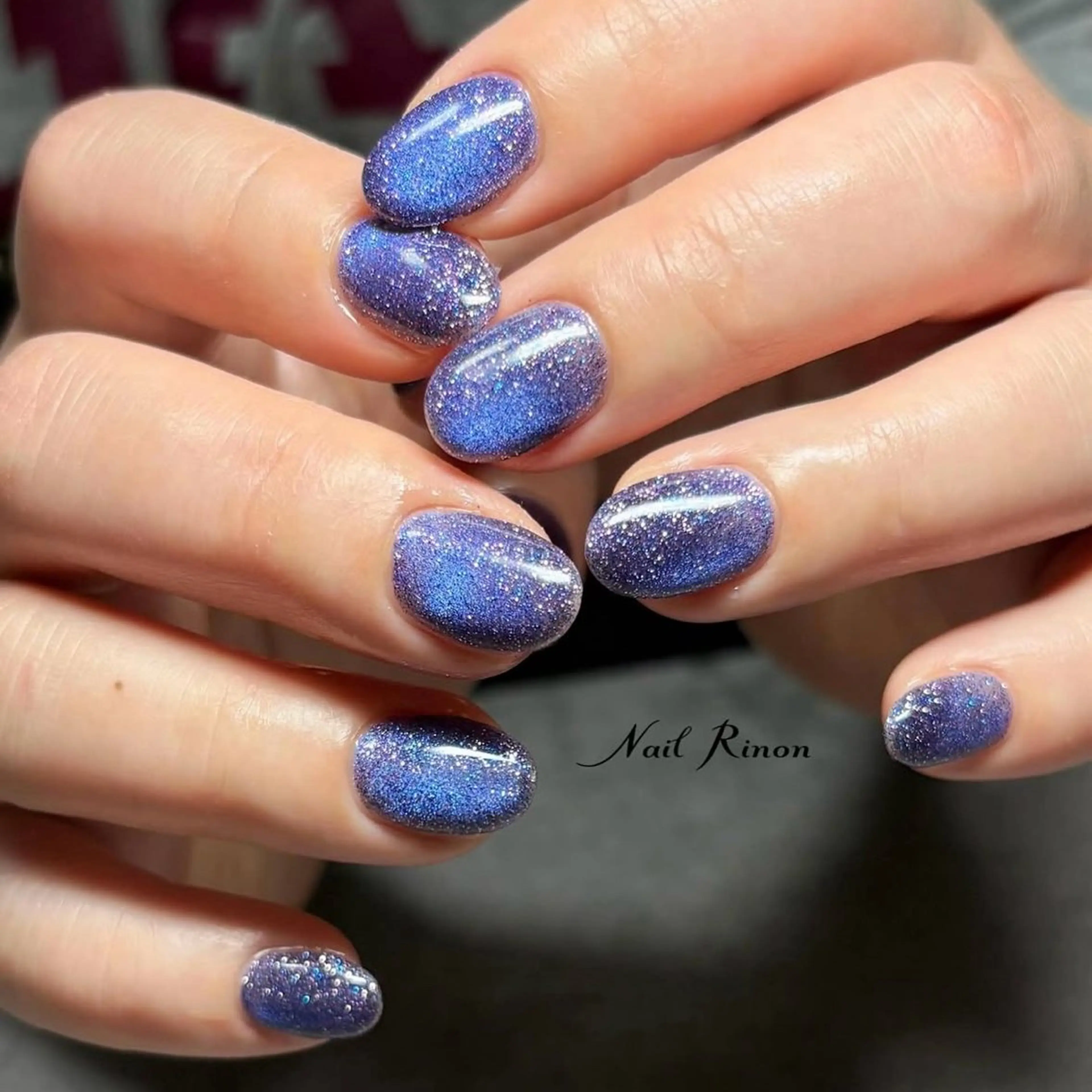 ネイル マグネットネイル ハンドネイル Nail Rinonのネイルデザイン