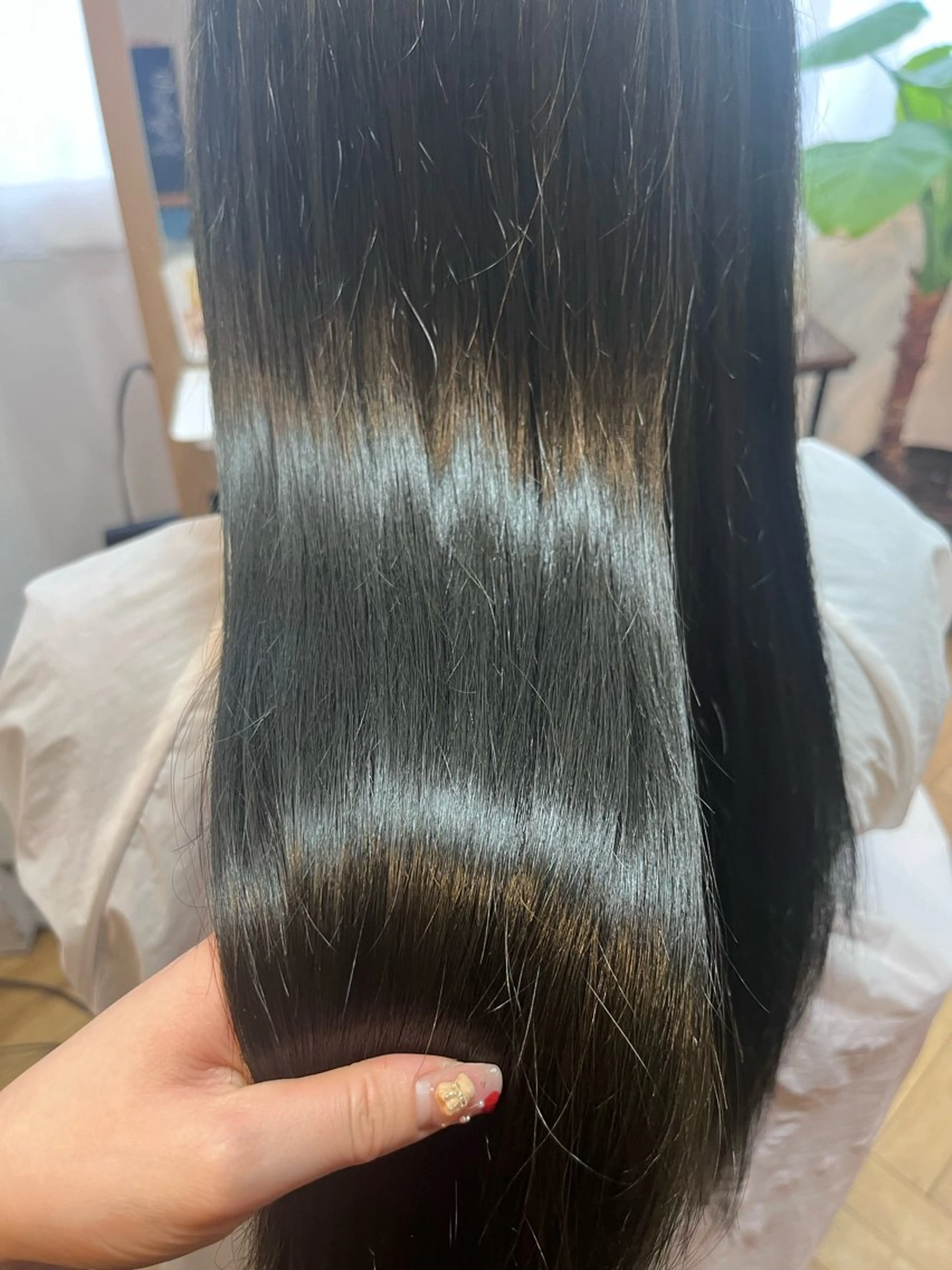 ロング ヘアカラー トリートメント ヘッドスパ °ʚ ふじくら なつみɞ°のヘアスタイル