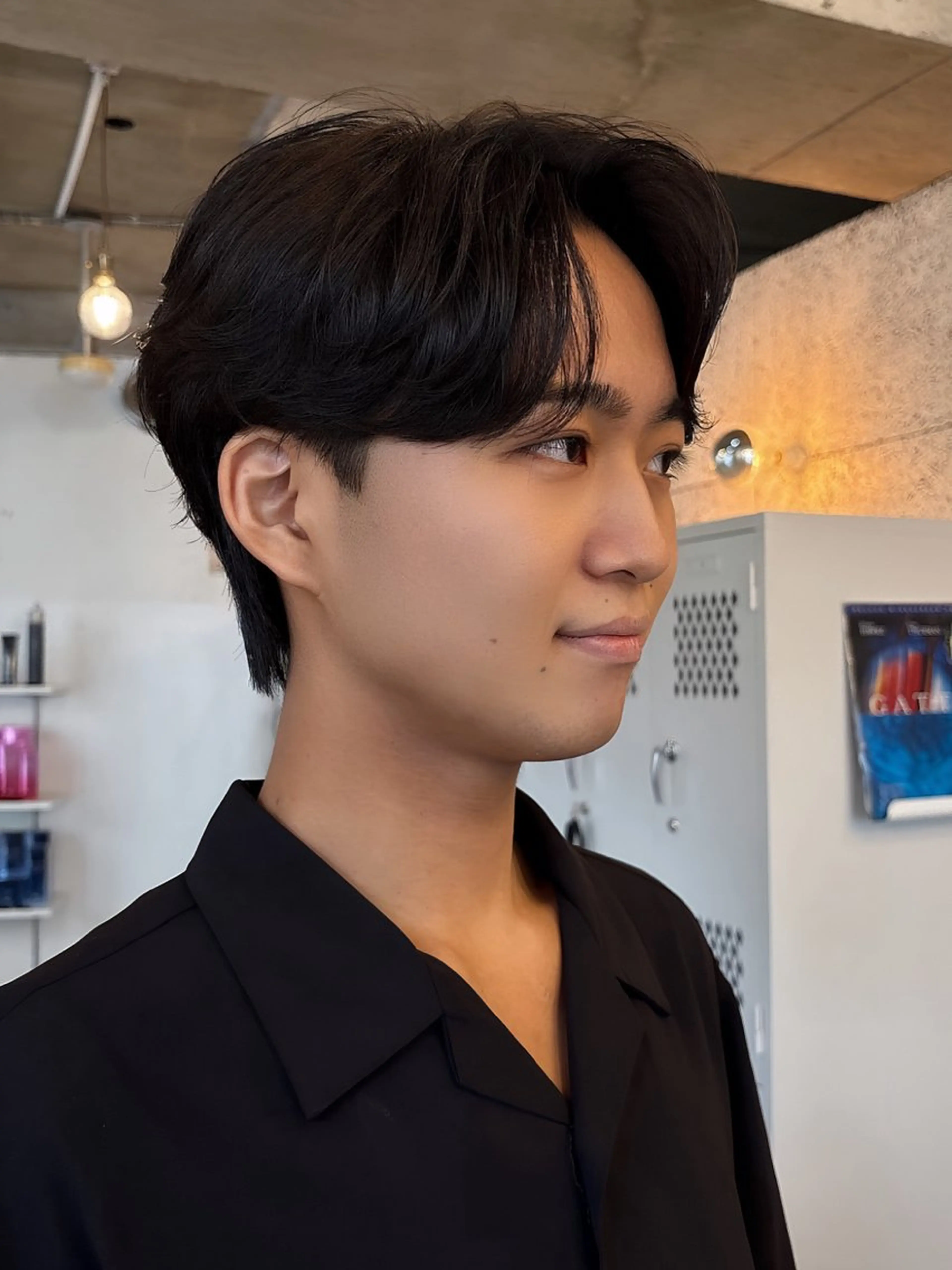 パーマ メンズ メンズパーマ ニュアンスパーマ 似合わせヘア/ ハイライト/廣田歩のヘアスタイル