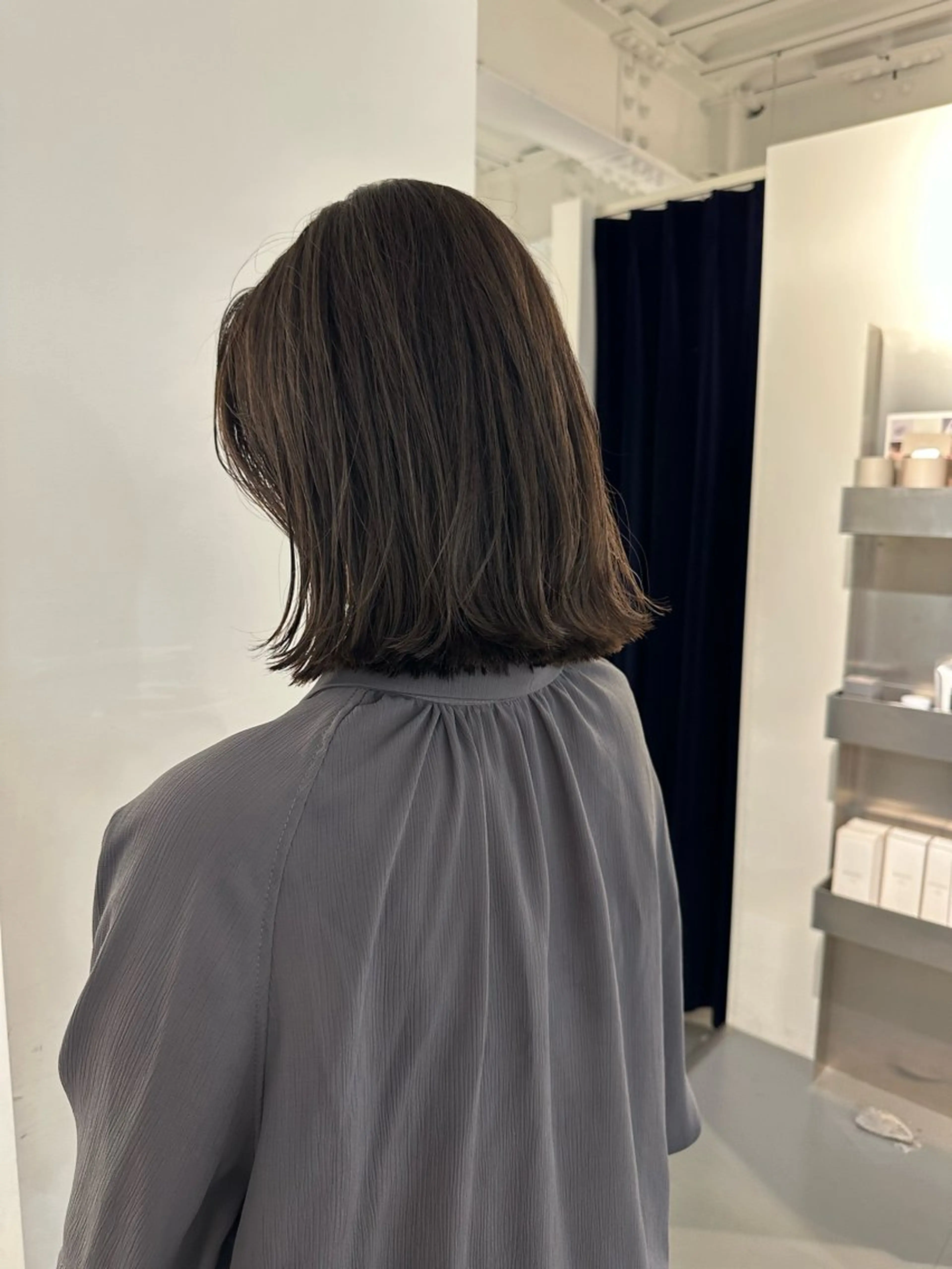 ミディアム カット お悩み解決パーマ hana🩰のヘアスタイル