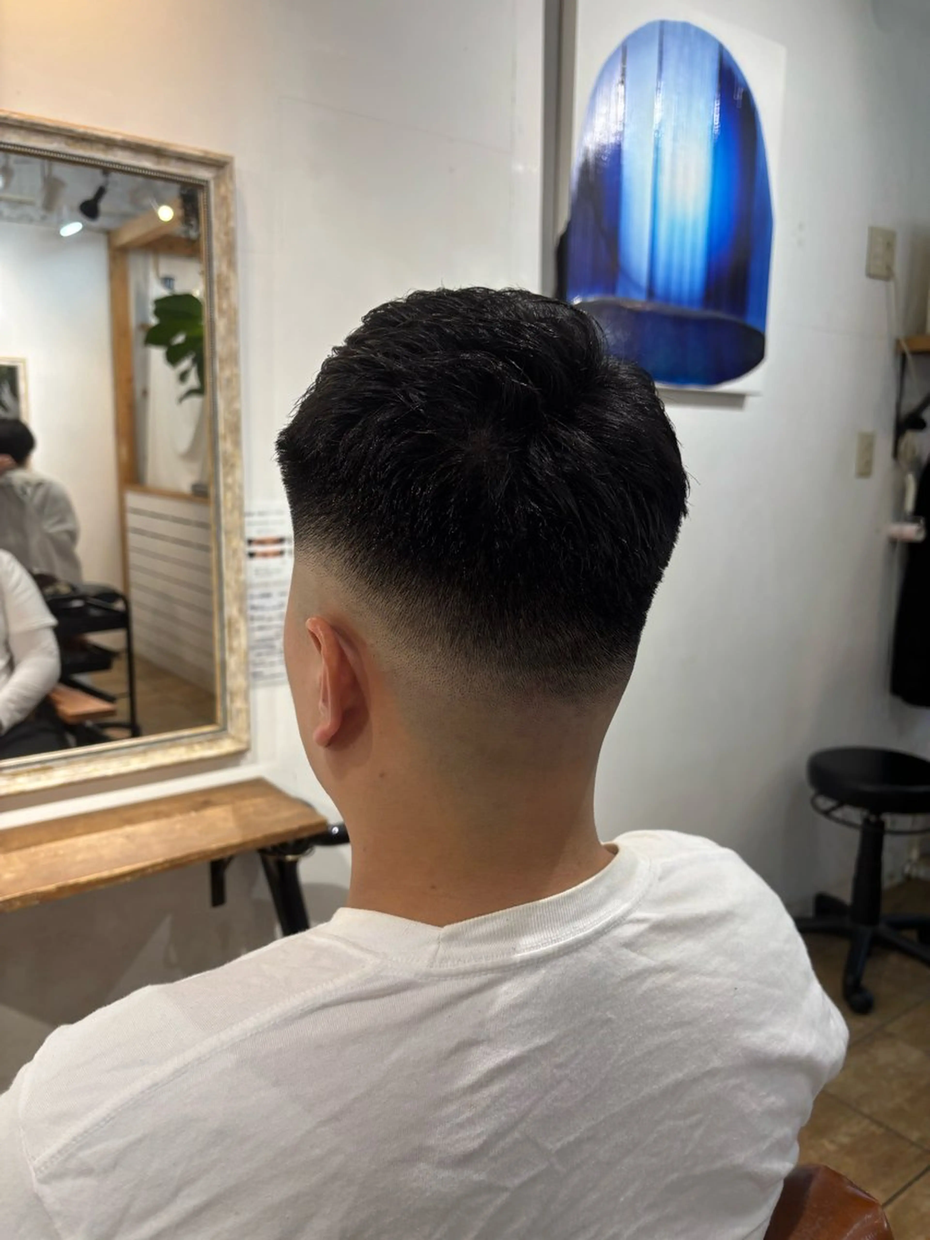 ショート メンズ フェードカット カネコ ナナミのヘアスタイル