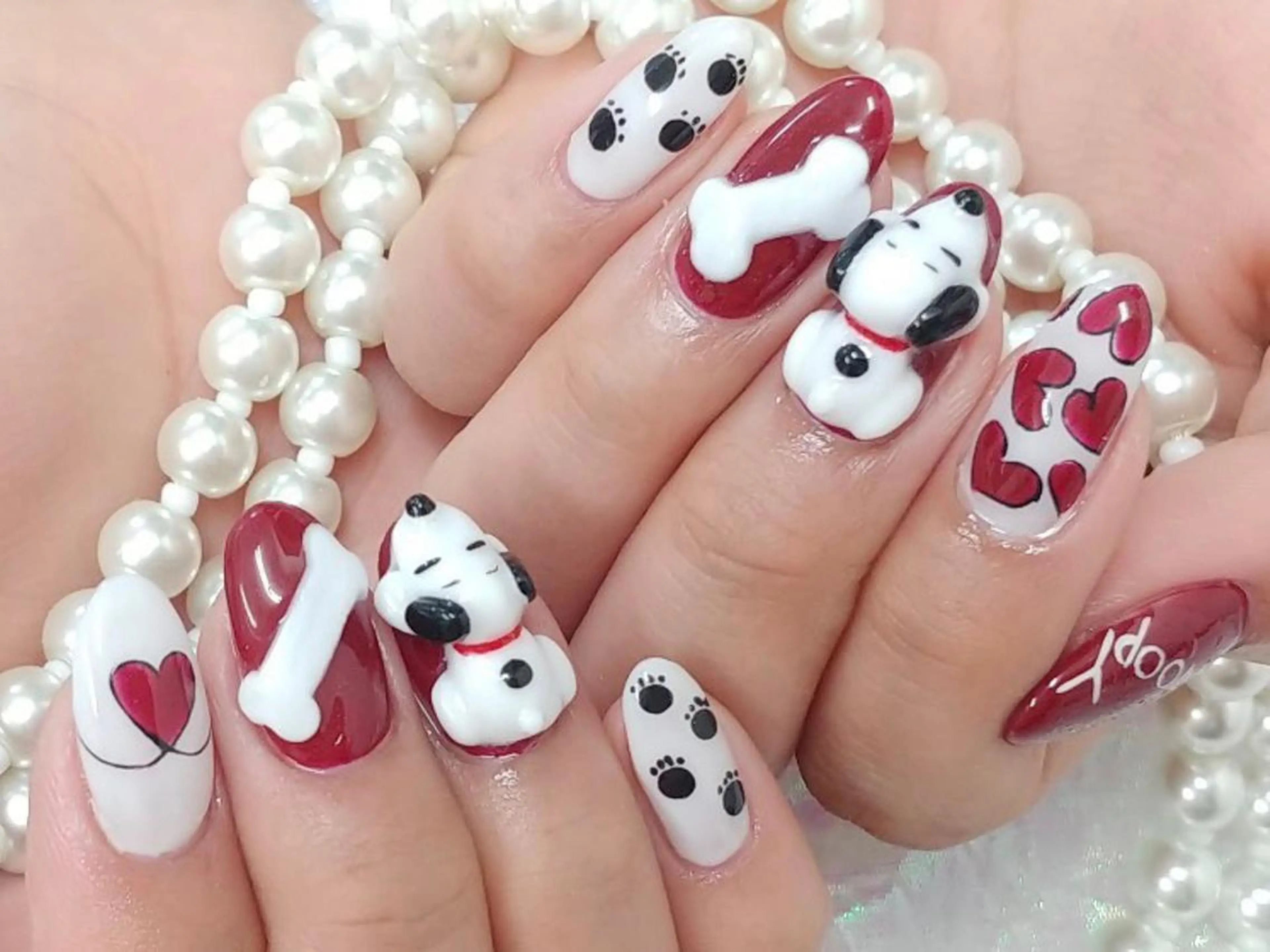 ネイル 持ち込み ハンドネイル Nail lieNのネイルデザイン