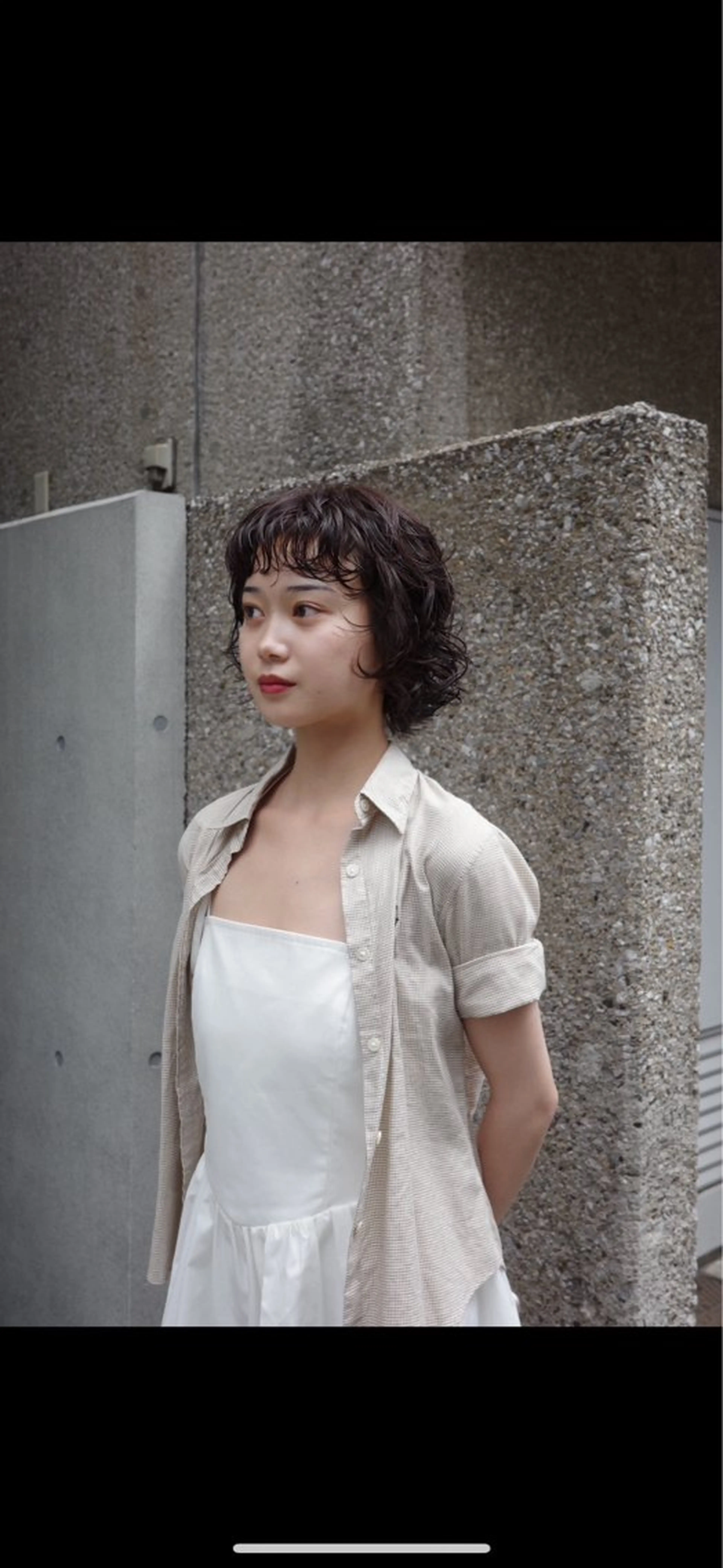 パーマ 石川珠唯 neroのヘアスタイル