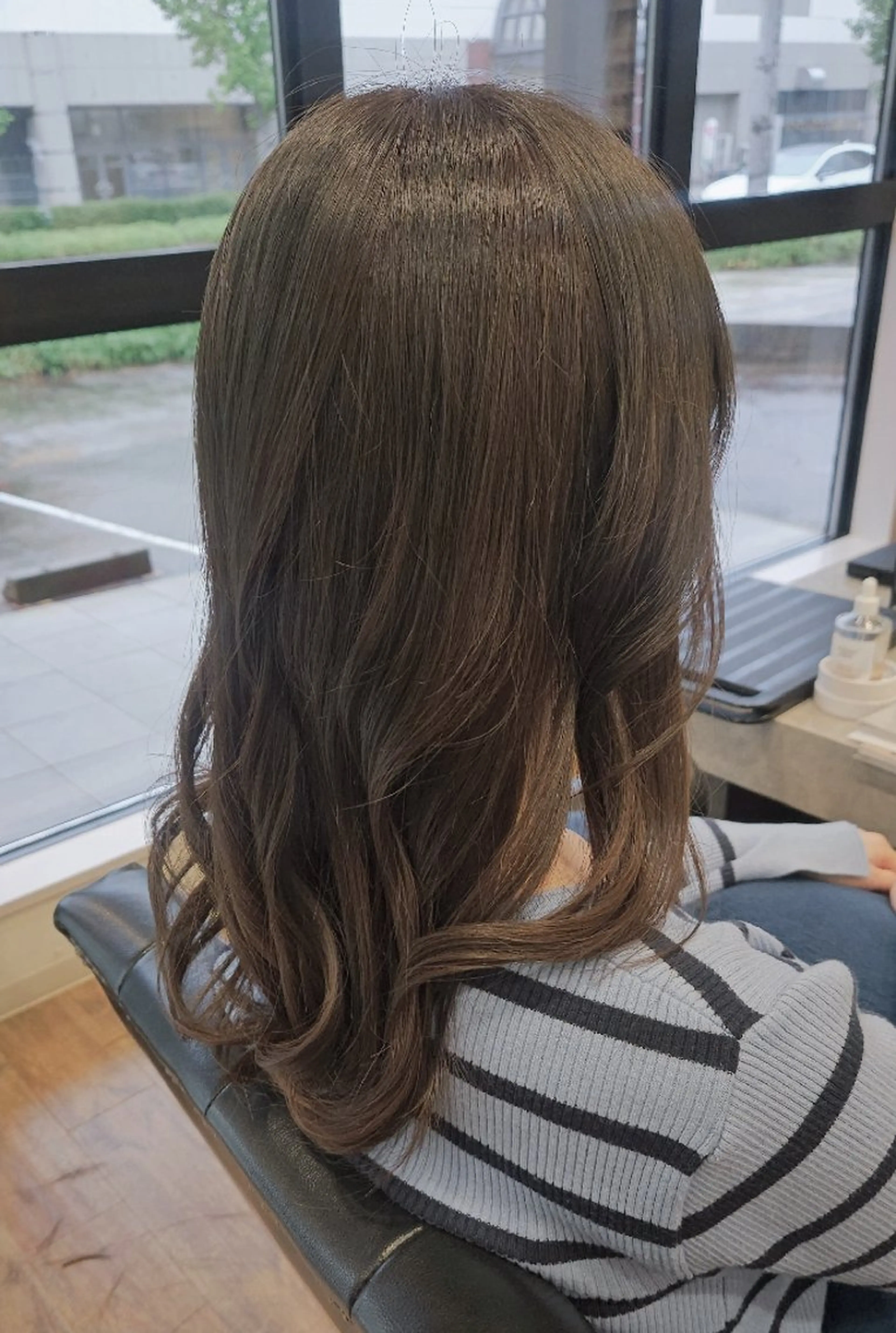 ロング カラー カット ヘアカラー トリートメント 関口 友菜のヘアスタイル