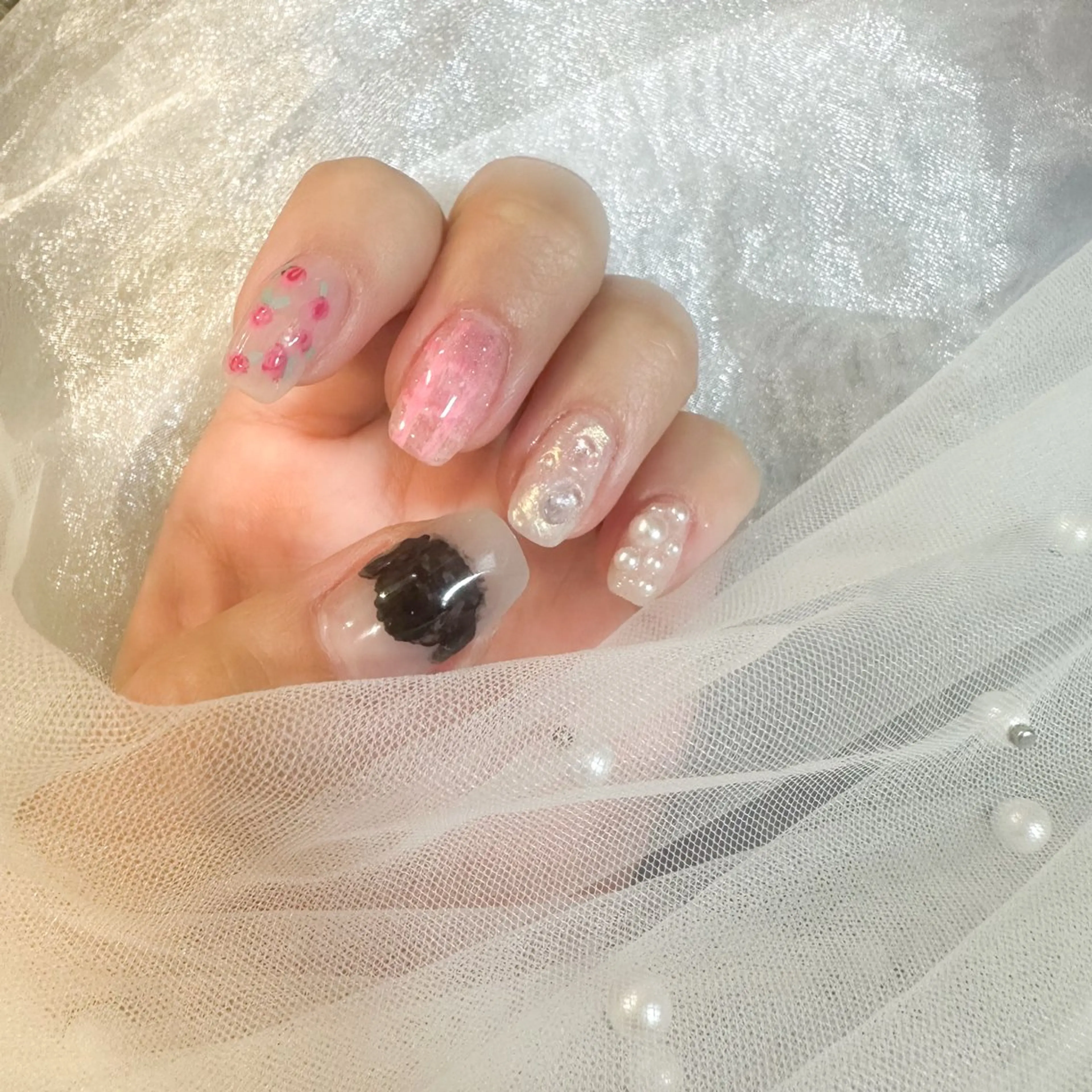 ネイル Bonnal所属・Manamǐ 個性派のネイルデザイン