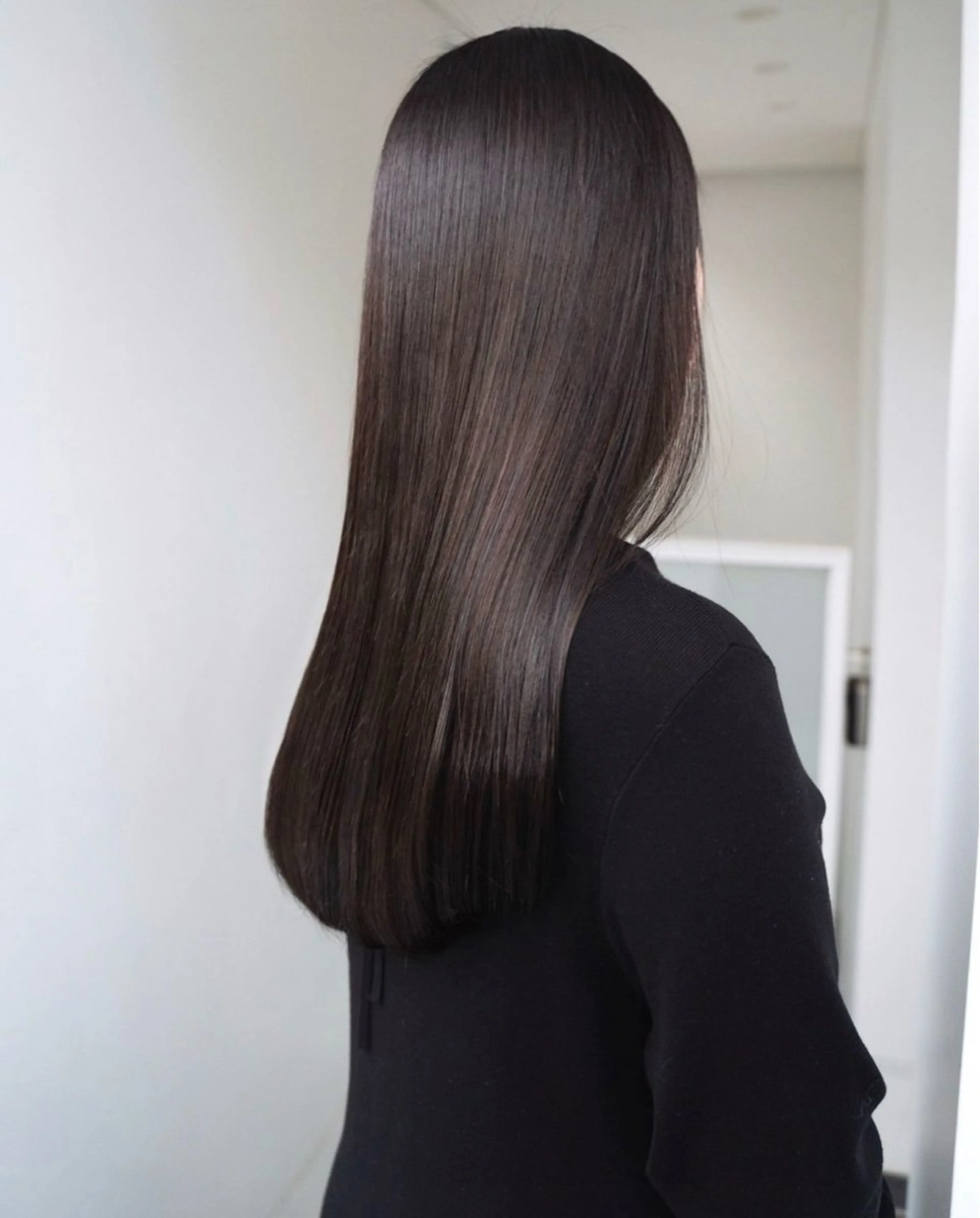 髪質改善カラーの写真