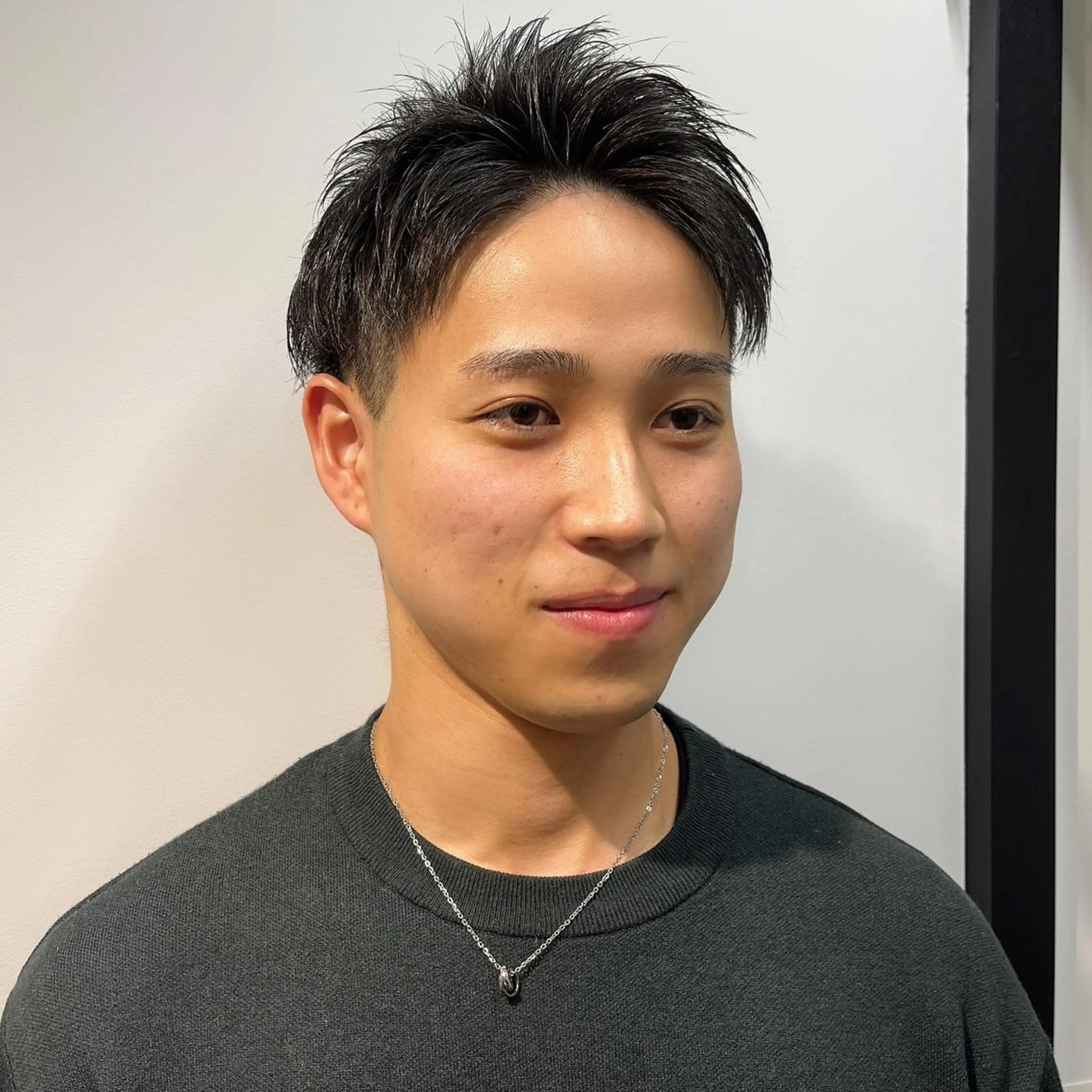 メンズ 髪質改善/縮毛矯正 艶カラー/珠聡のヘアスタイル