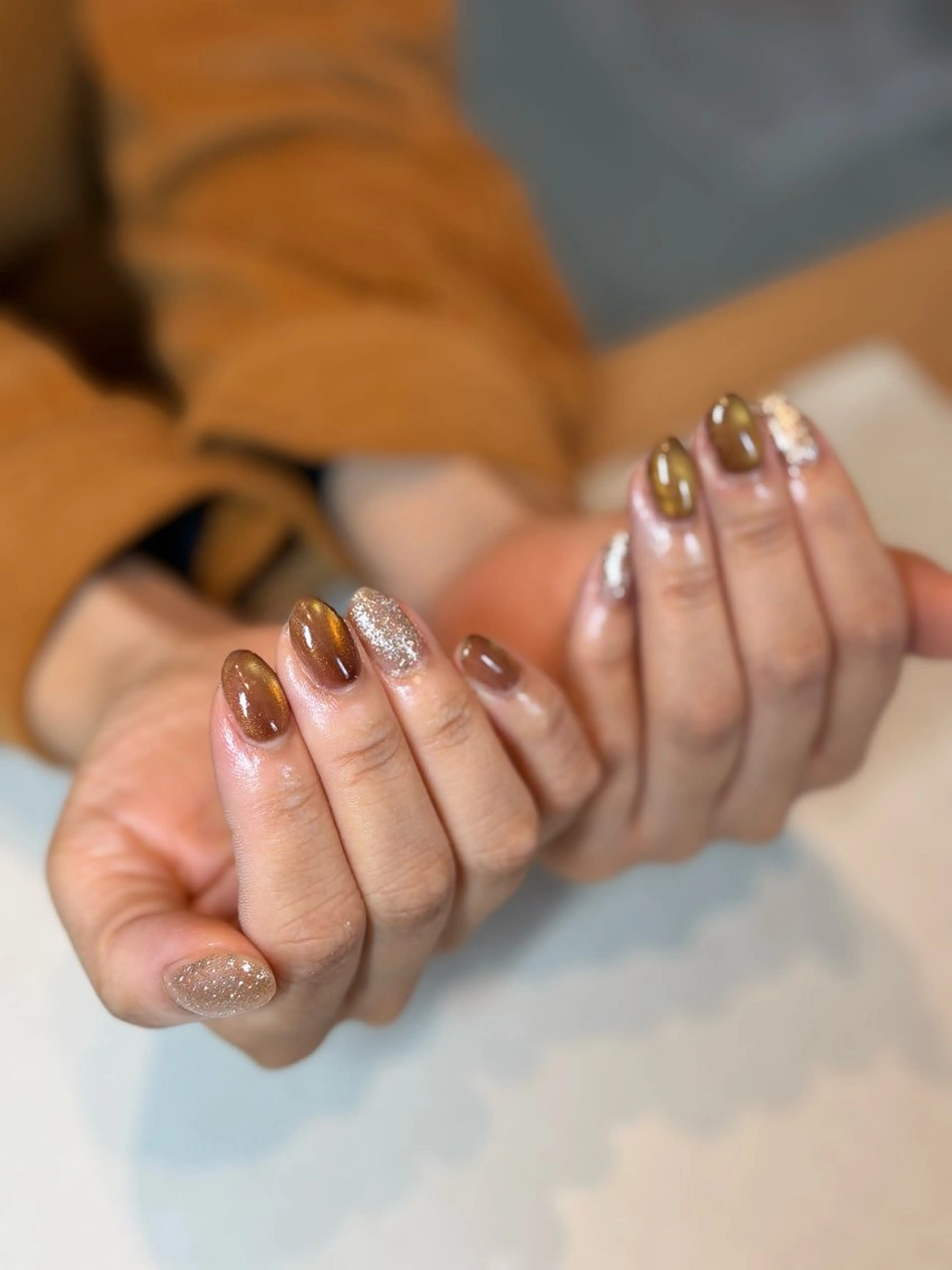 奥行き◎うるちゅる･マグネットネイル¥6,500→¥4,500の写真