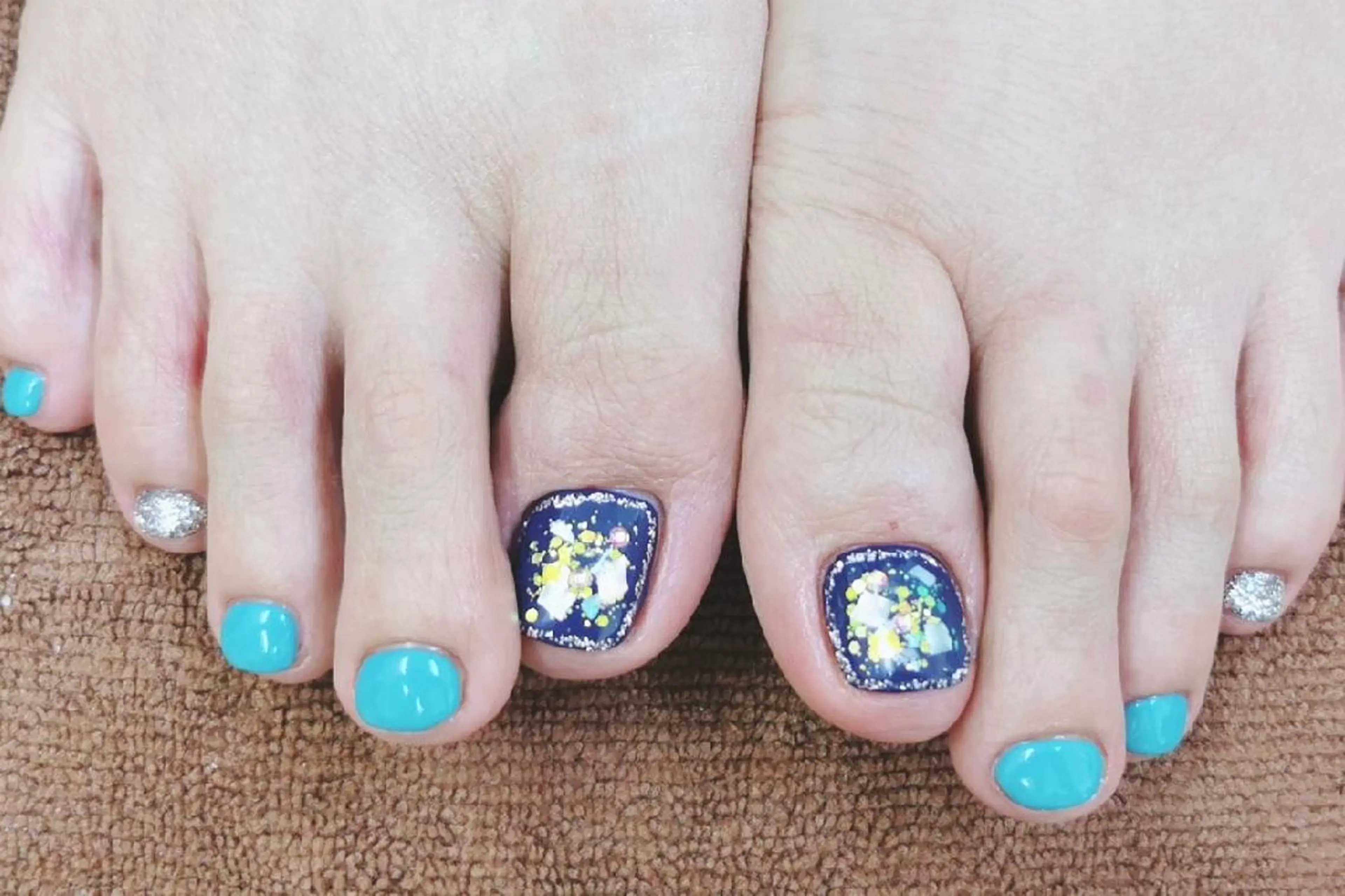 ネイル フットネイル 上福岡 らんらんのネイルデザイン