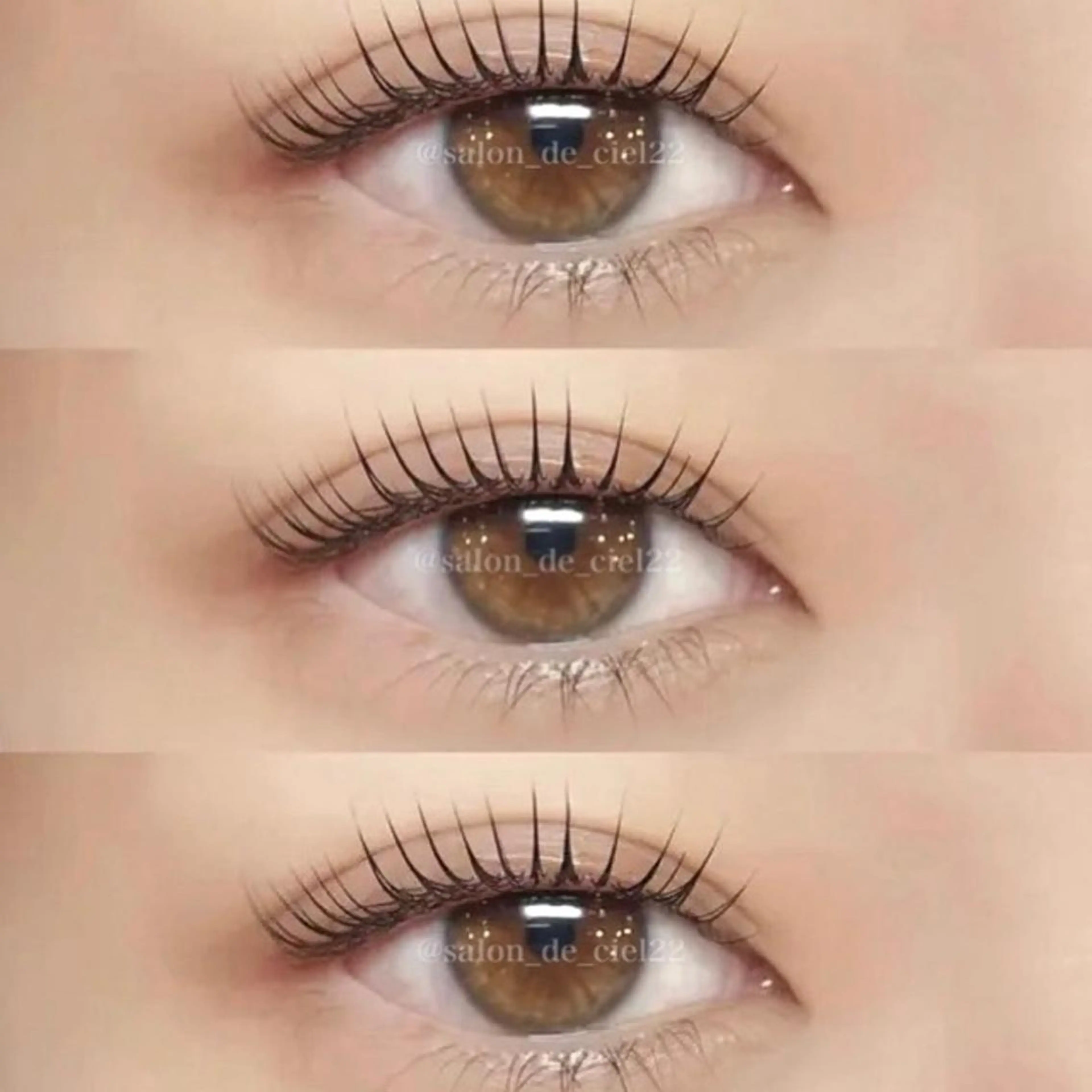 マツエク・マツパ プロアイリスト HANAのマツエク・マツパデザイン