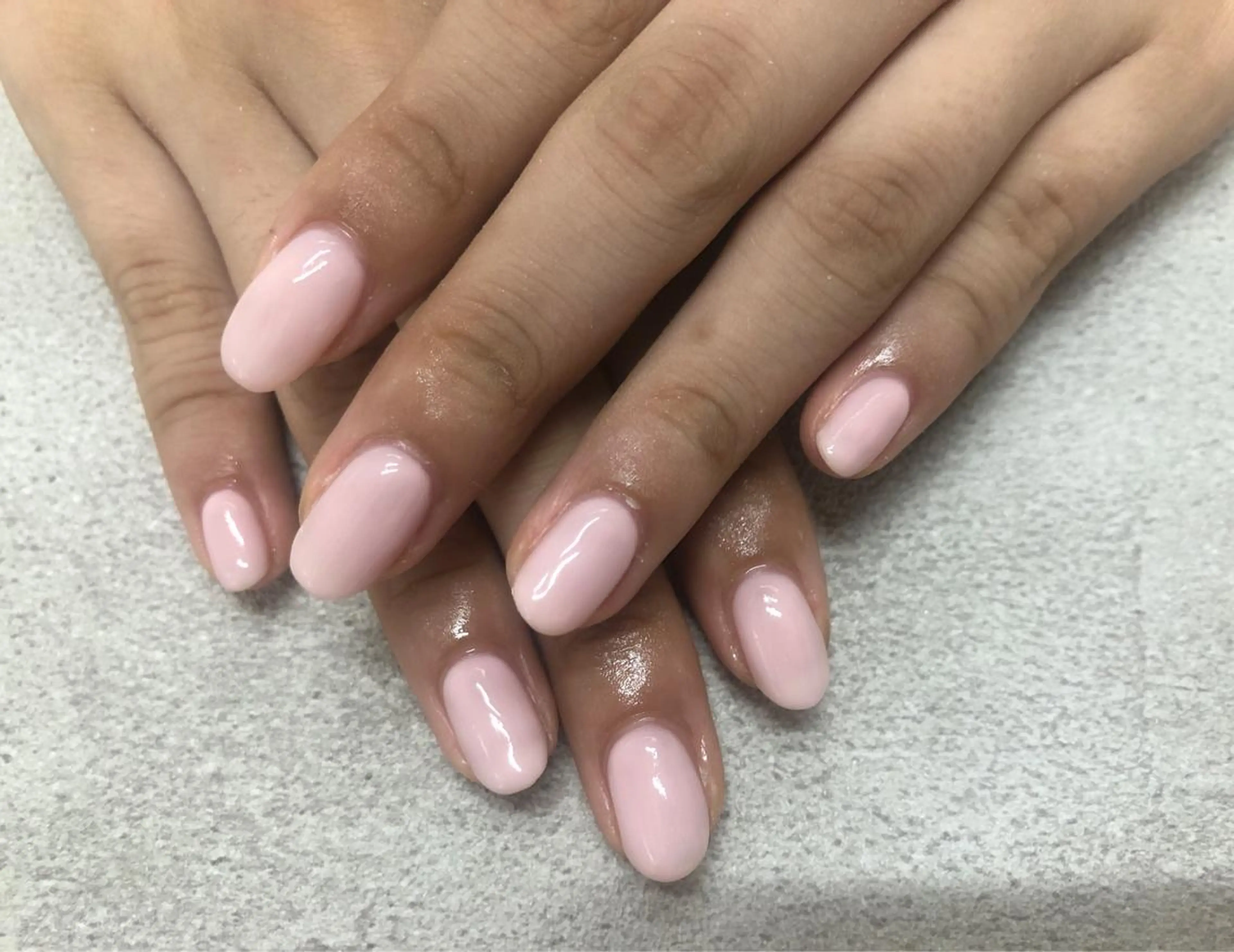 ネイル ピンク ハンドネイル Mogu nail 二子玉川のネイルデザイン