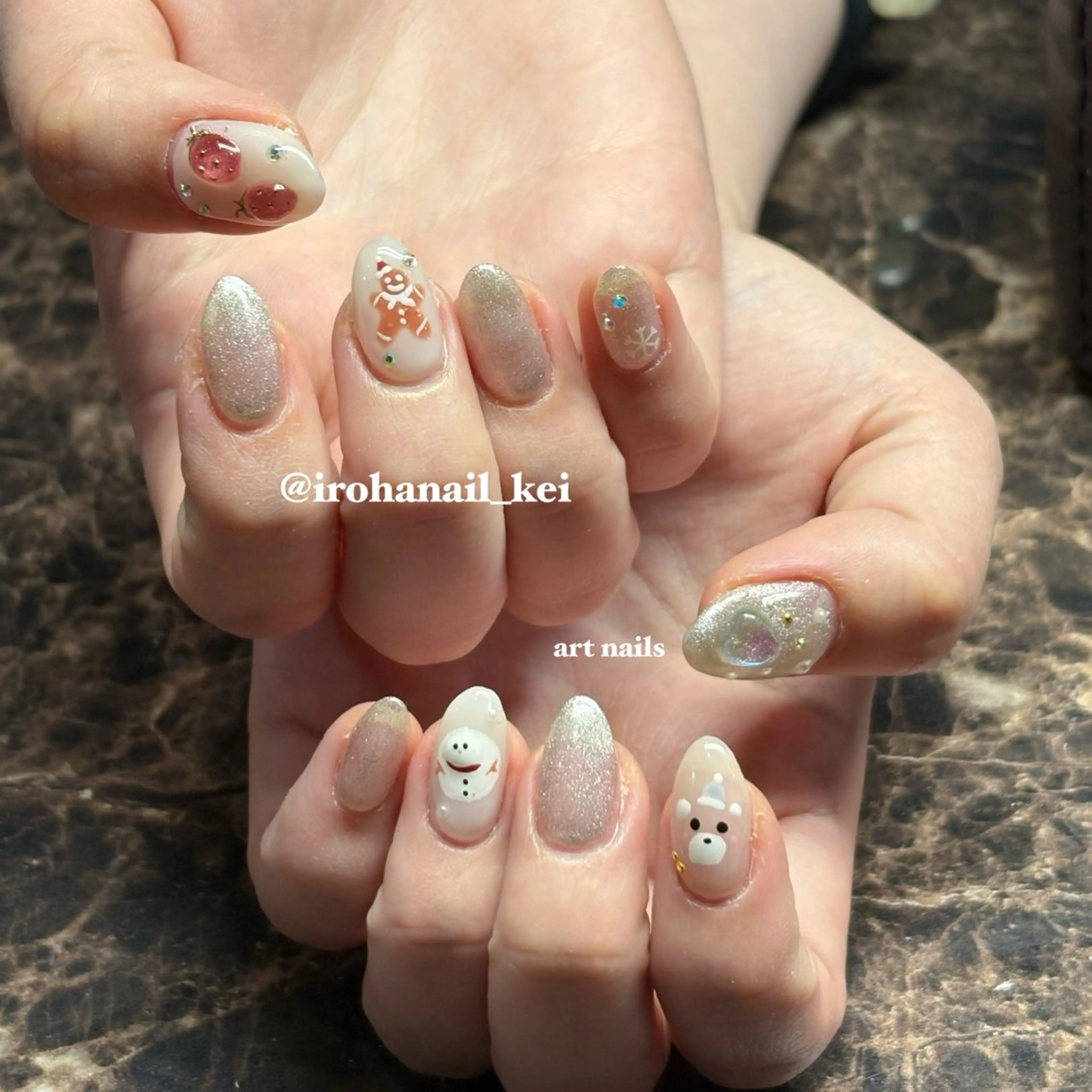 ネイル アートネイル IROHA NAIL_kei🐶のネイルデザイン