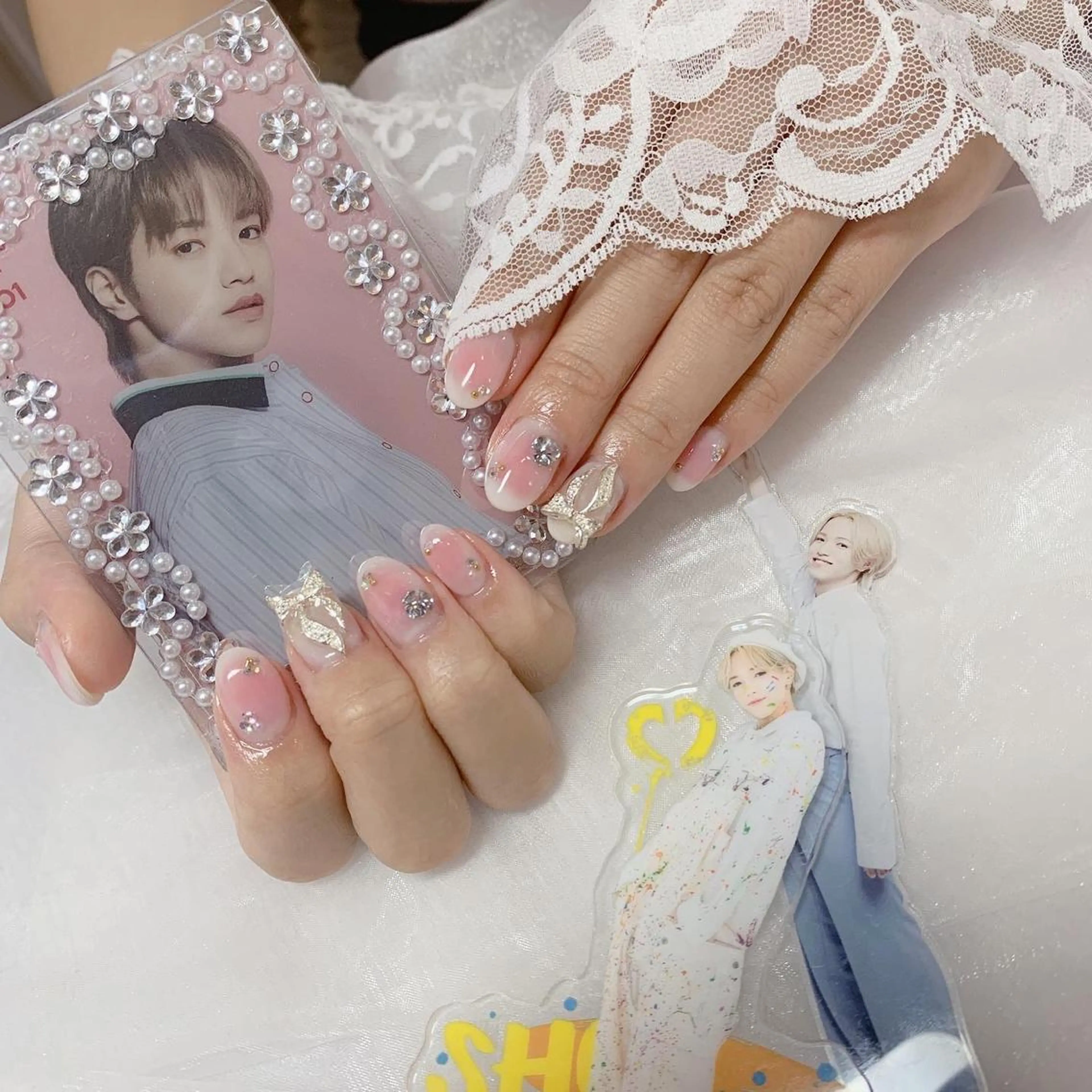 ネイル ハンドネイル La neige* yuki 🥯🍑のネイルデザイン