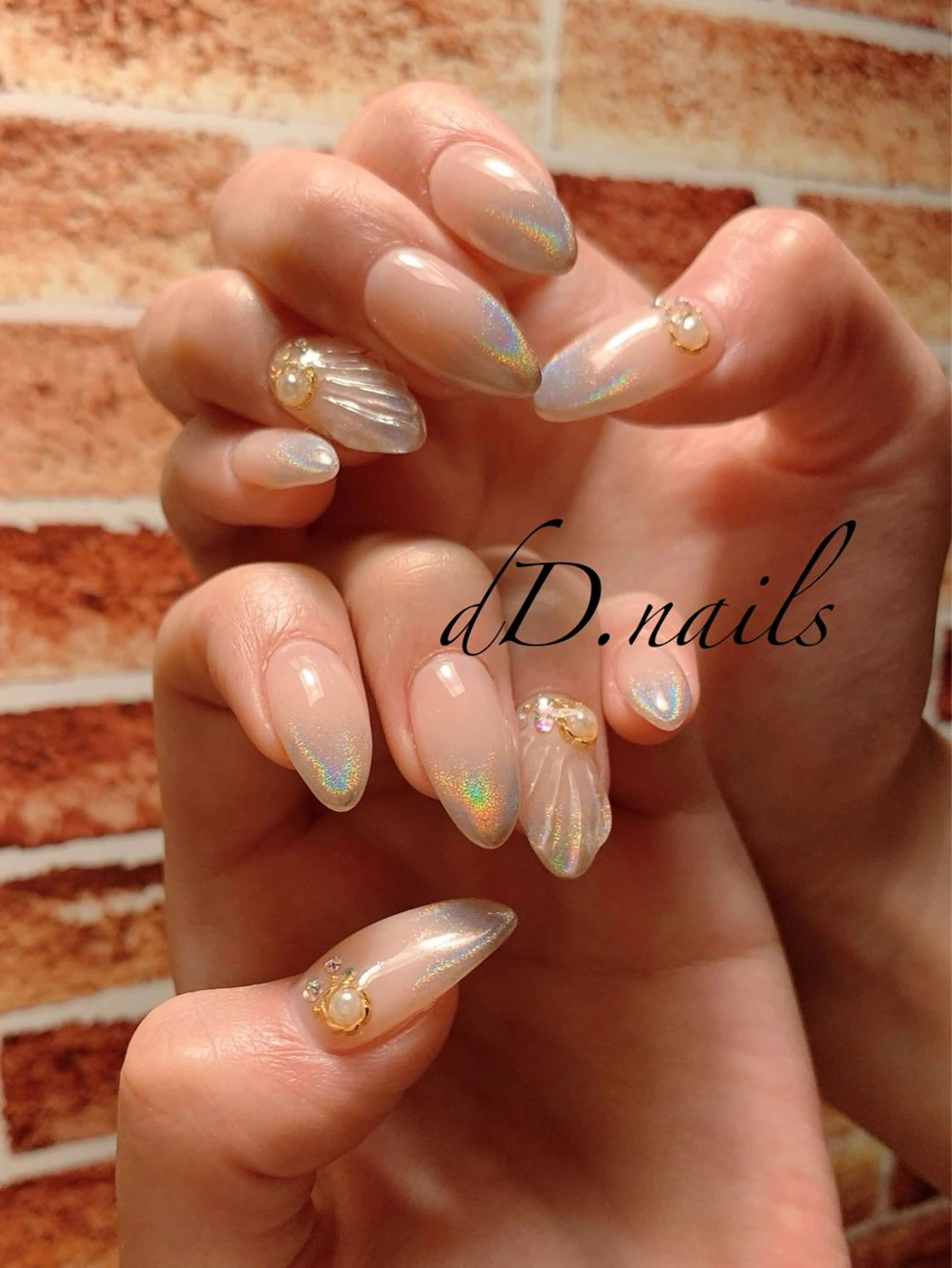 ネイル グラデーション ハンドネイル dD.nails 杉戸町ネイルのネイルデザイン