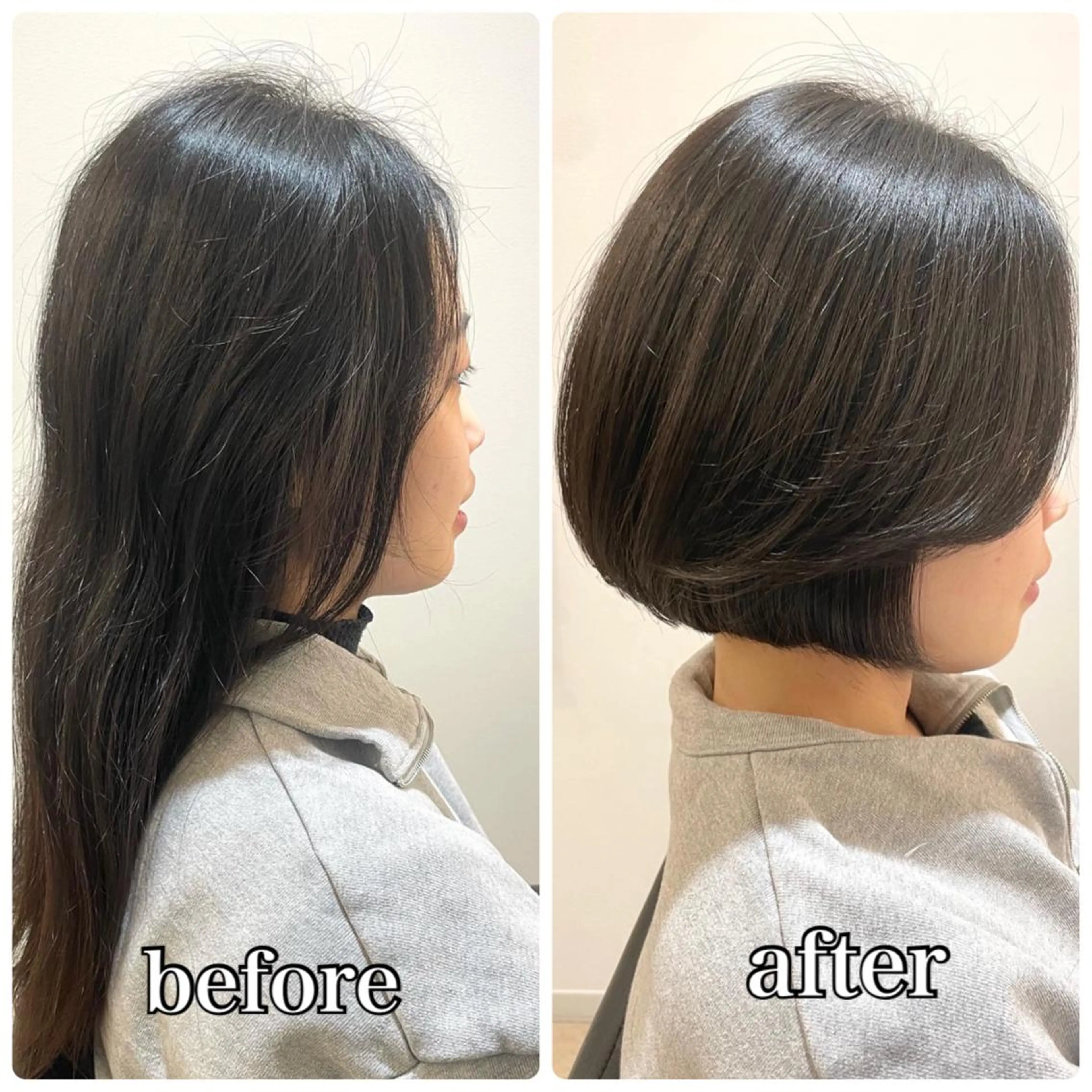 ショート ボブ 韓国風ヘア GO TODAY シェアサロン 原宿Verno店所属・ブリーチ/髪質改善/ ボブ特化/よしきのヘアスタイル
