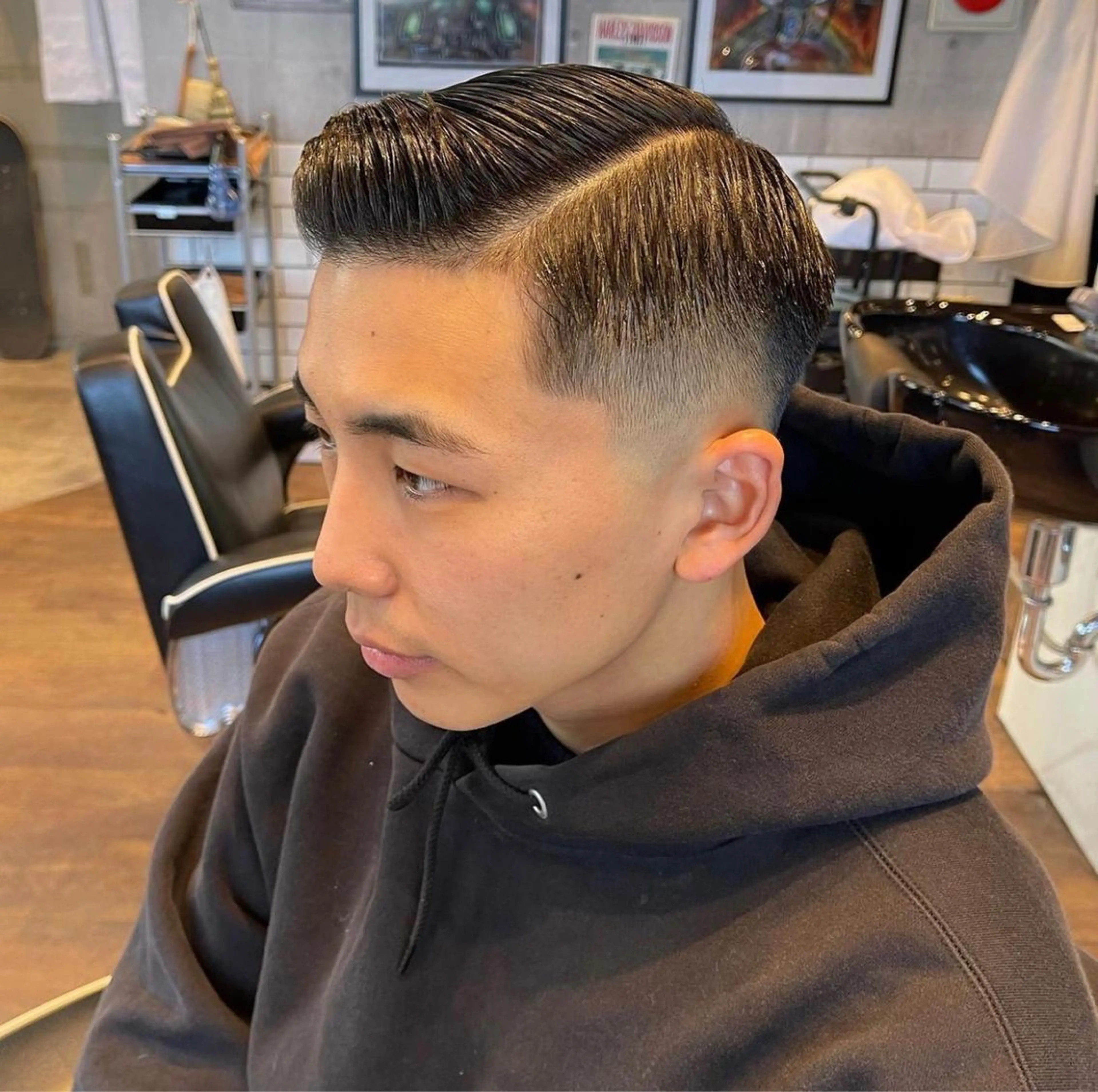 ショート メンズ 久保木 優輝のヘアスタイル