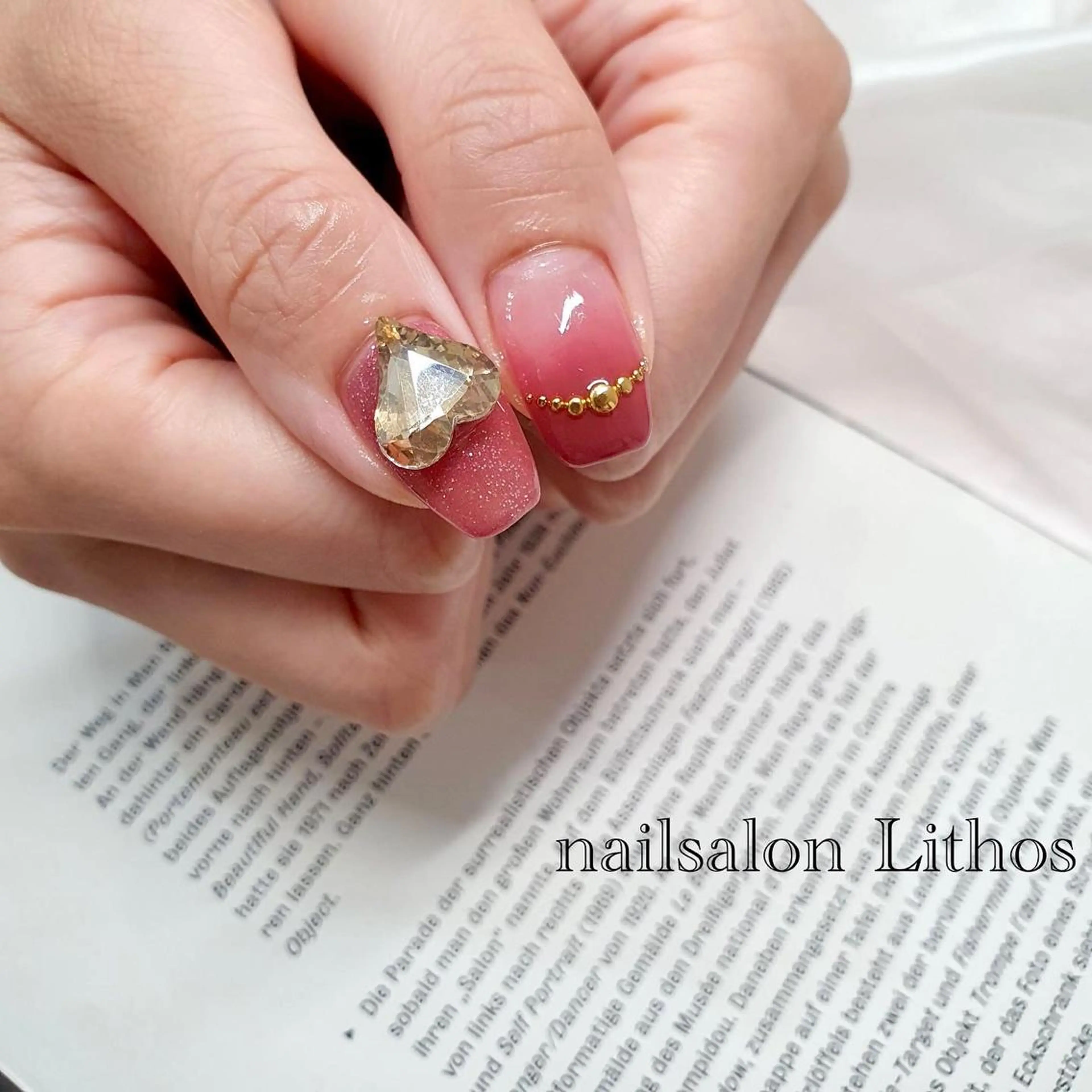 ネイル ハート nailsalon Lithos所属・nailsalon Recontreのネイルデザイン