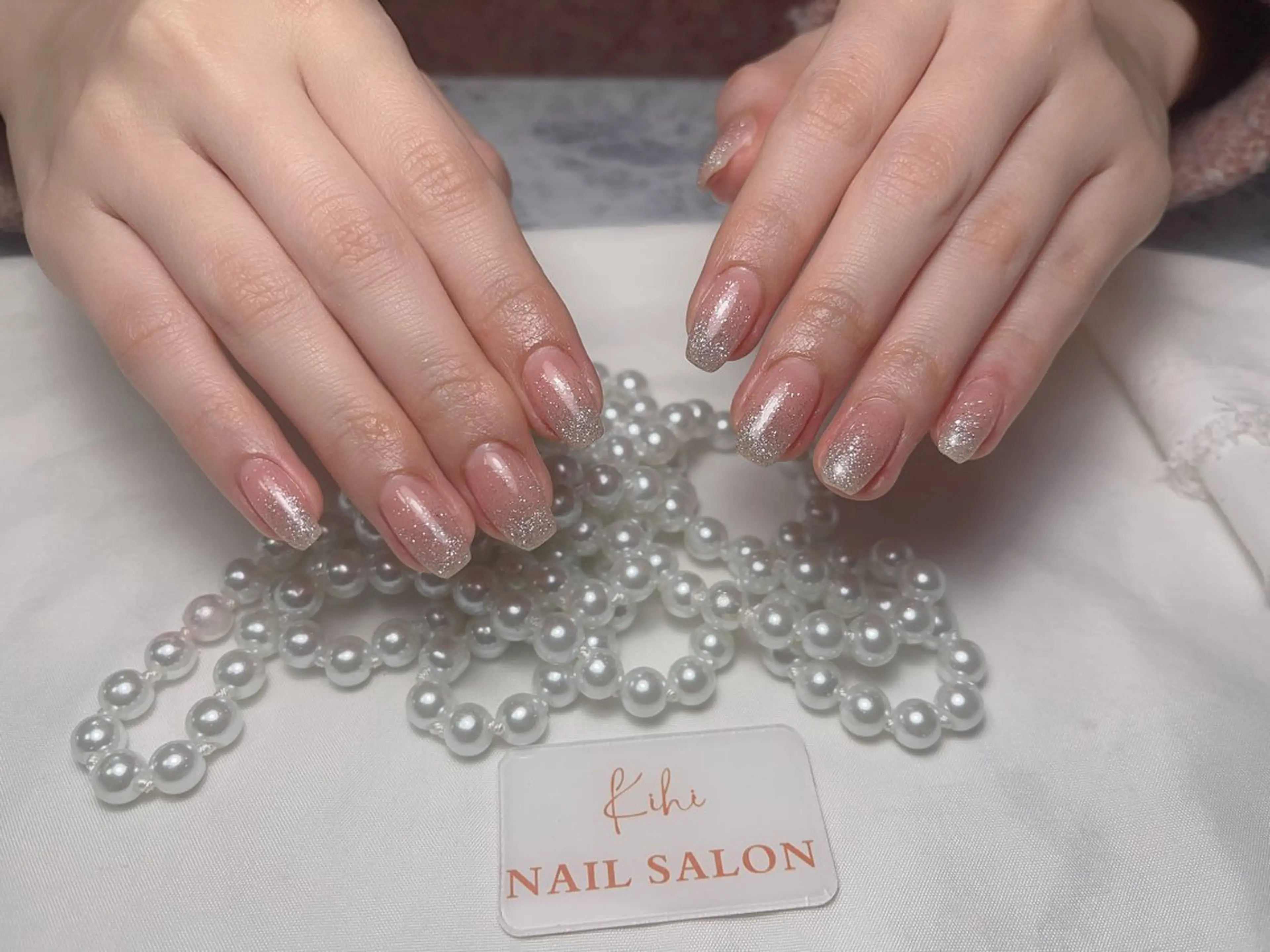 ネイル アートネイル フレンチネイル ジェルネイル グラデーション 韓国ネイル ハンドネイル 💕鈴木ユリ パラジェル/オフ無料のネイルデザイン