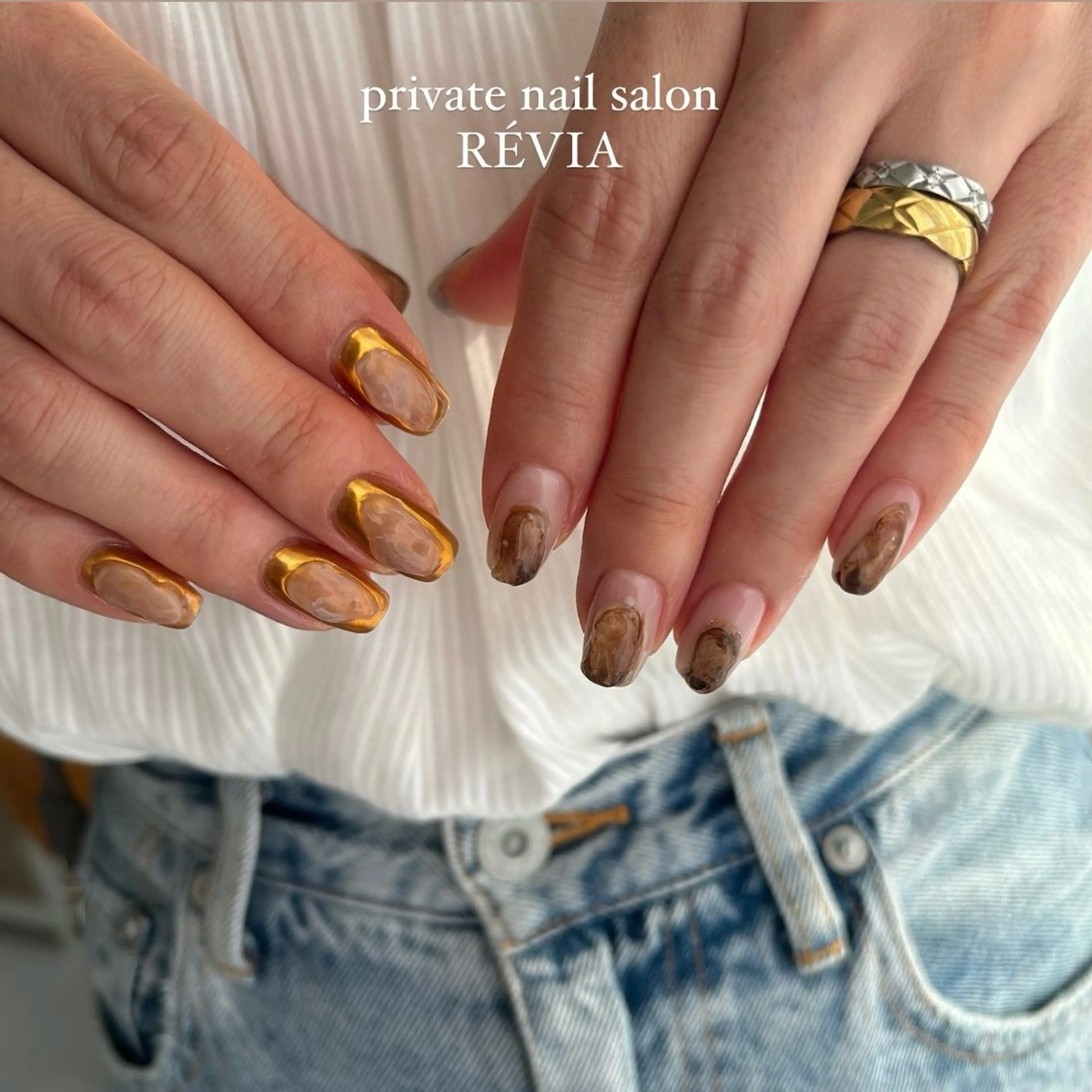 ネイル ニュアンスネイル REVIA nailのネイルデザイン