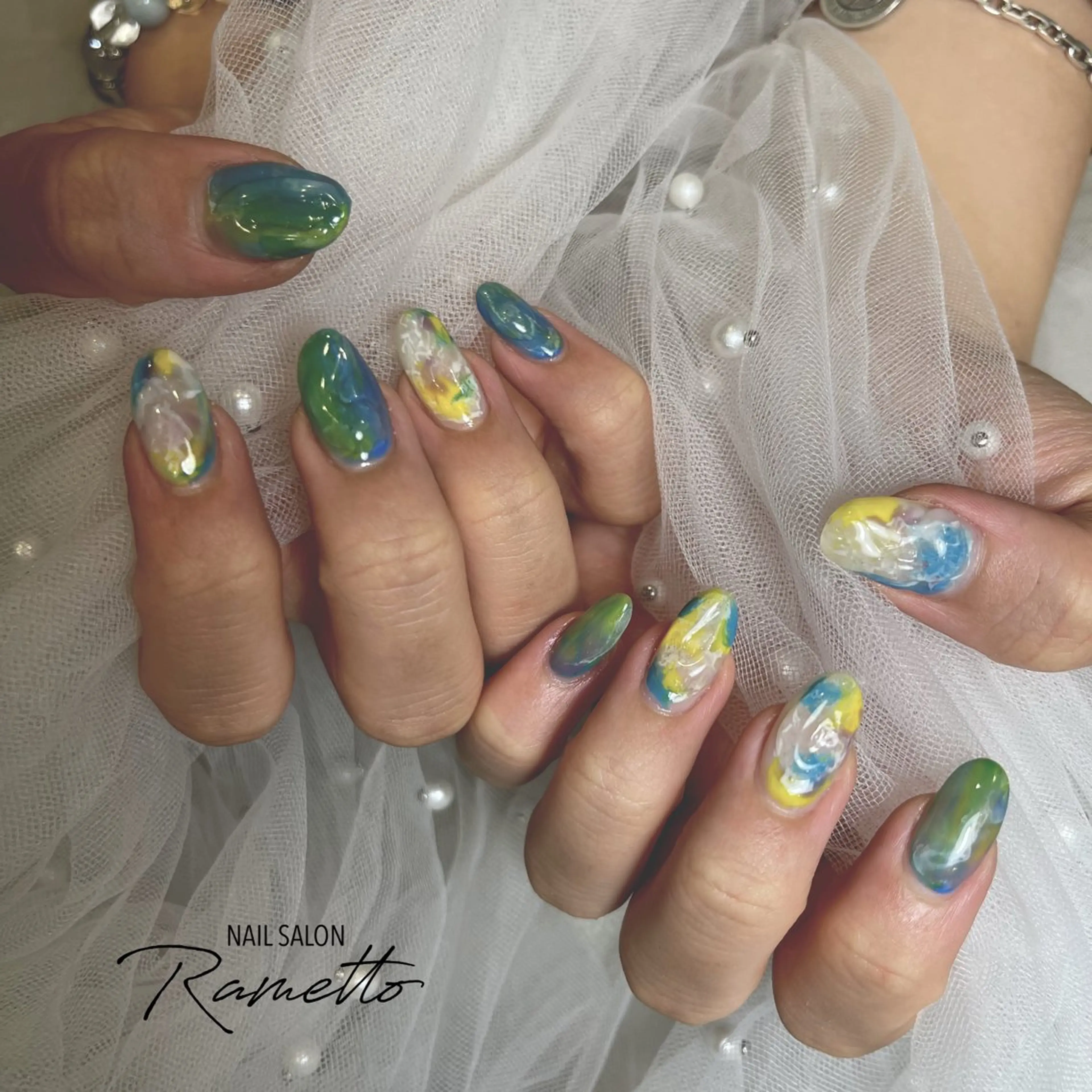 ネイル ハンドネイル NAILSALON Ramettoのネイルデザイン