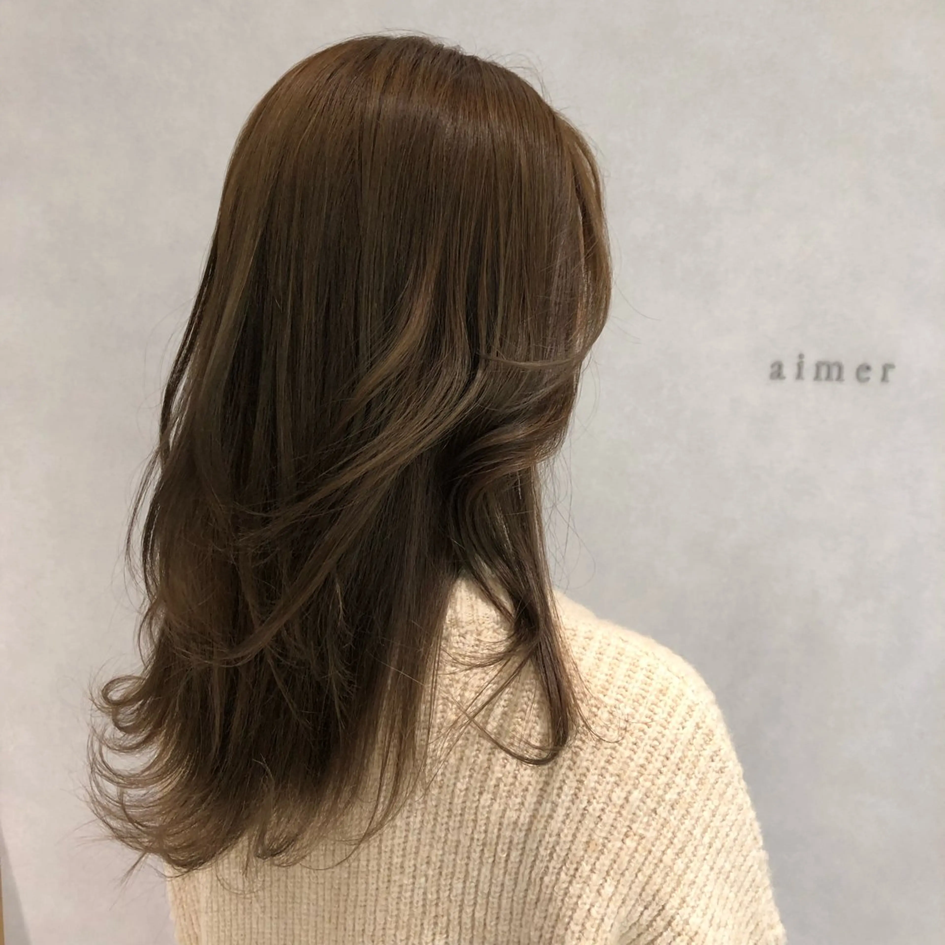 ロング まつい みるのヘアスタイル