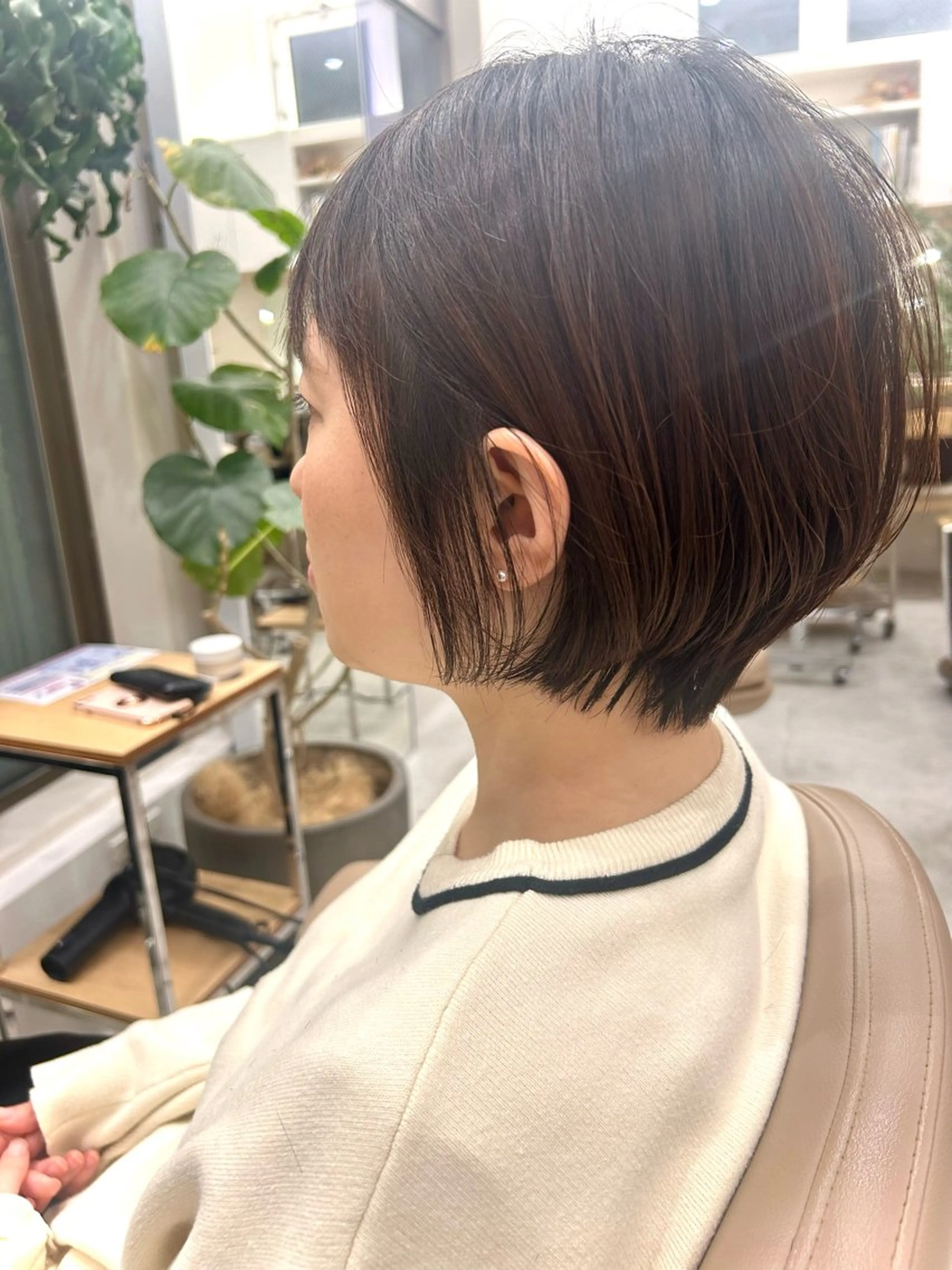 ショート 💛🤍U too e’s 鎌倉🧸のヘアスタイル