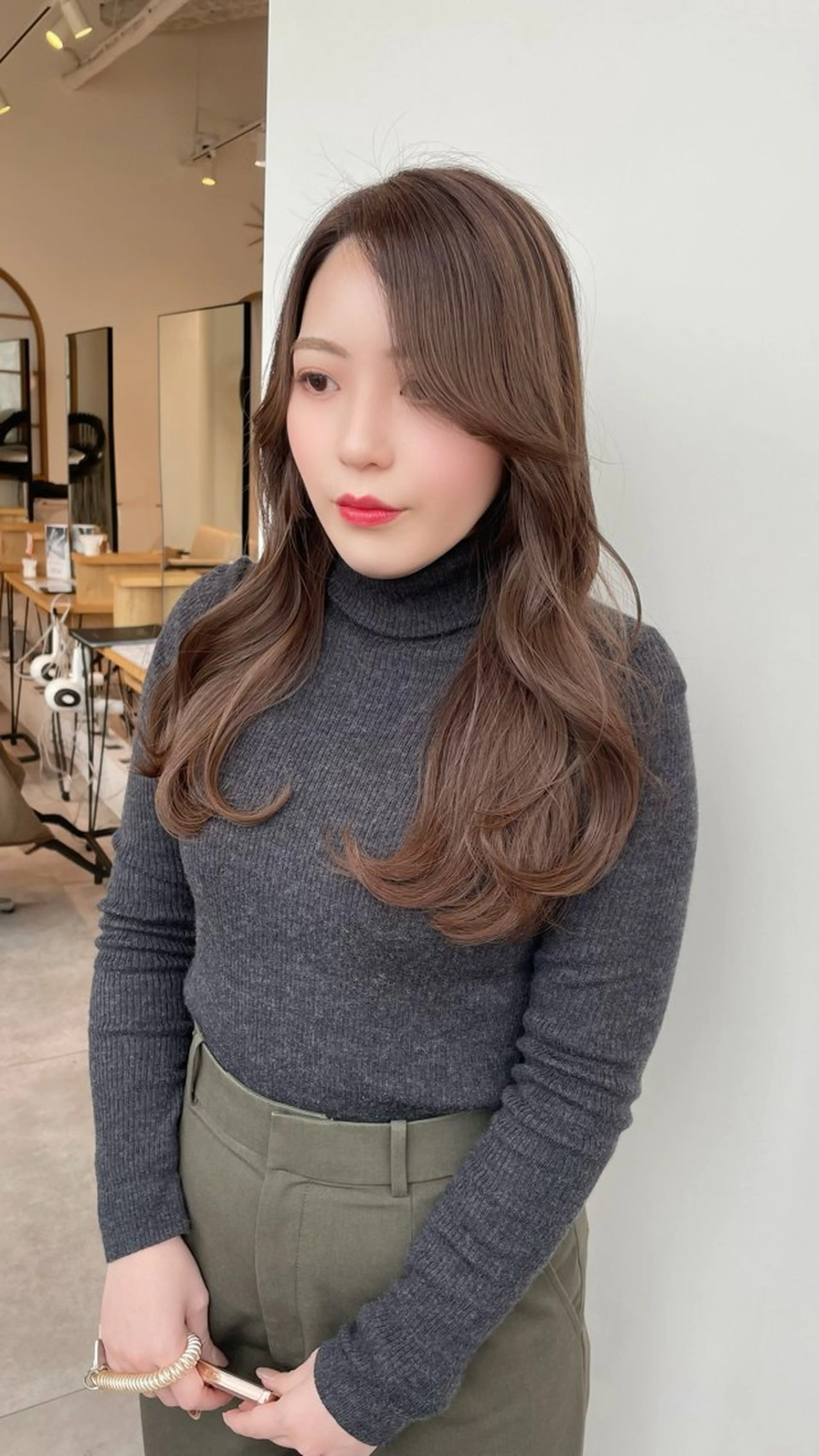 ロング カット ヘアカラー トリートメント ﾅﾂﾐ/韓国ヘア/ レイヤーカット🎀のその他イメージ