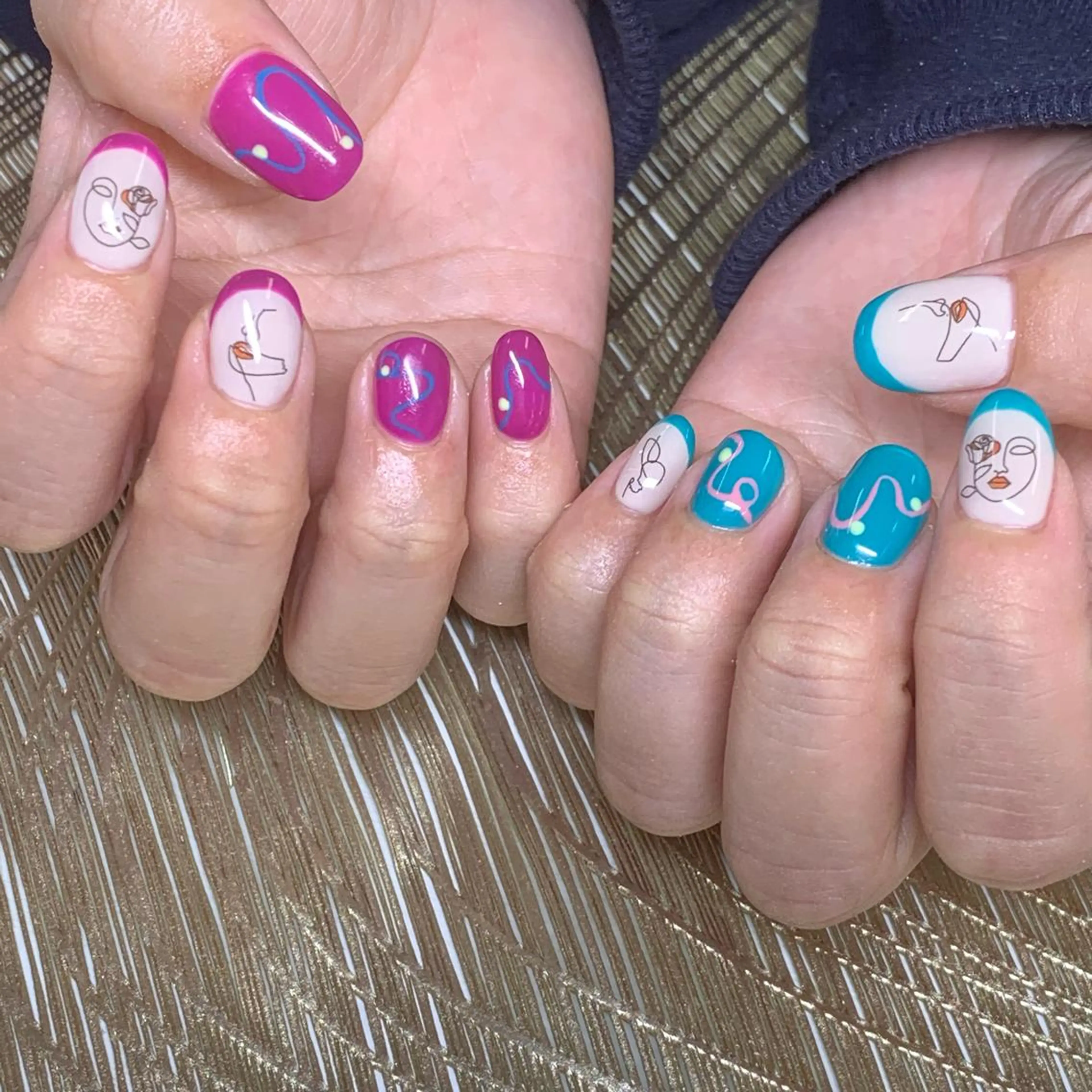 ネイル καρδιά -ｶﾙﾃﾞｨｱ-のネイルデザイン