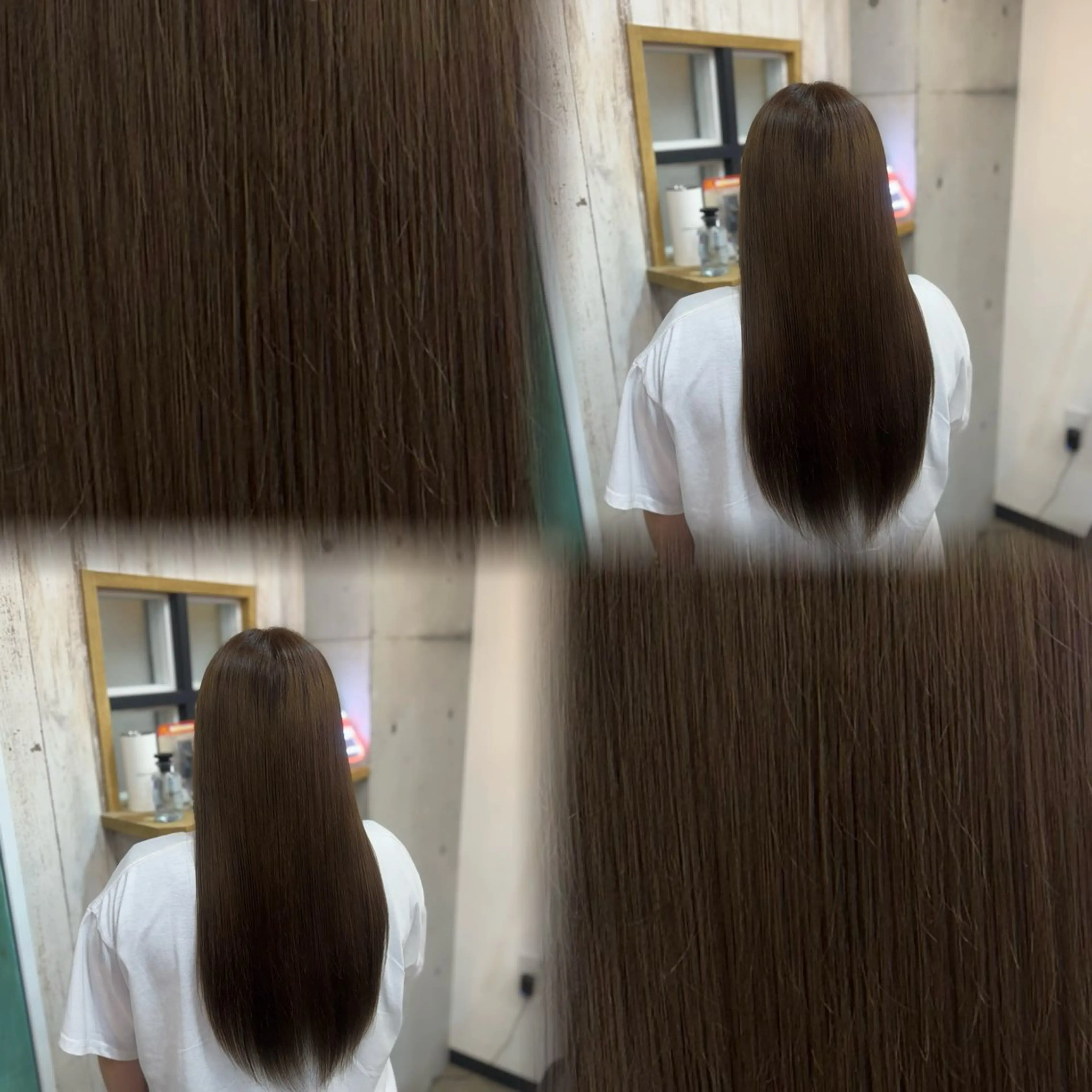 ロング カラー ヘアカラー トリートメント 髙橋 李里亜のヘアスタイル