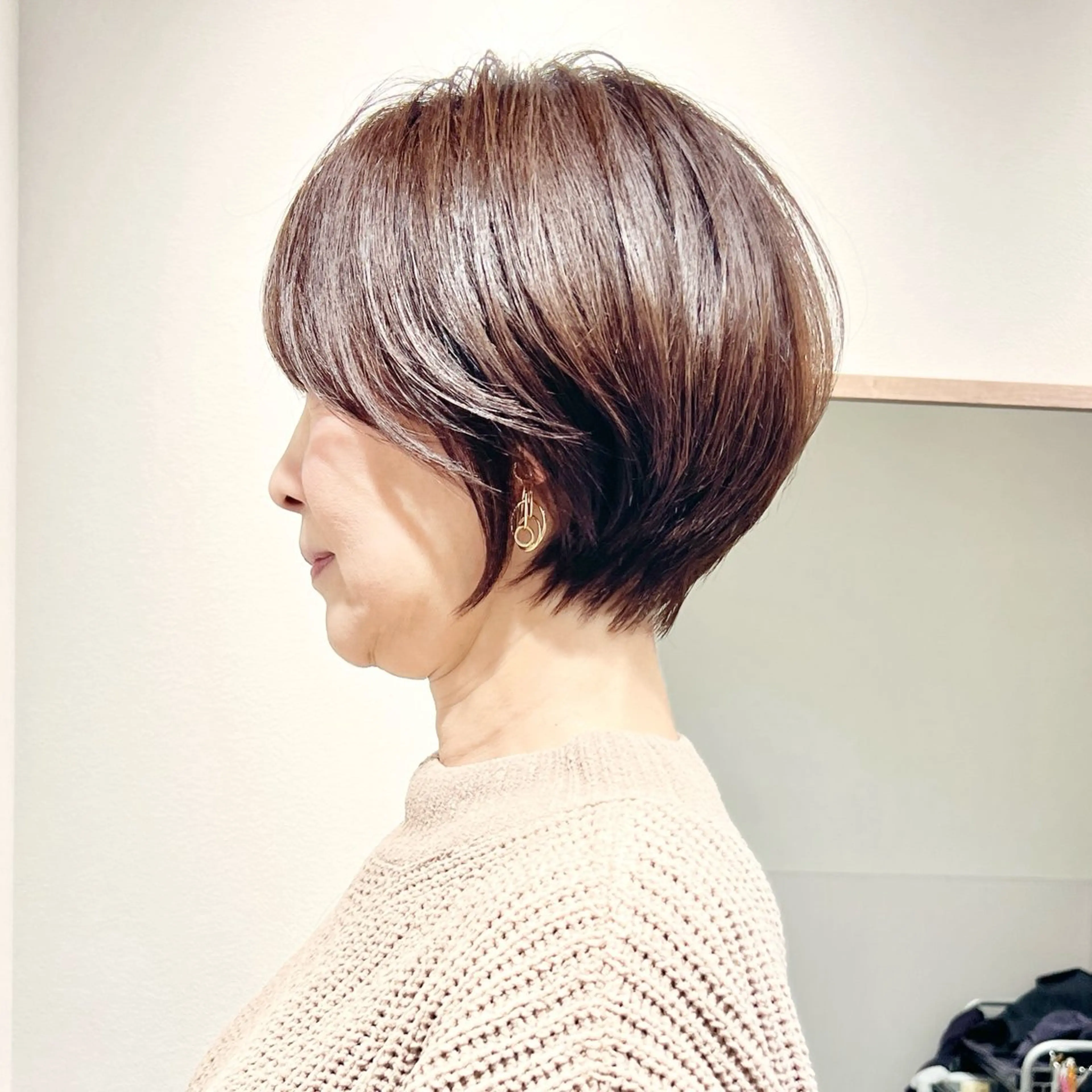 ショート カラー 長野 智史のヘアスタイル