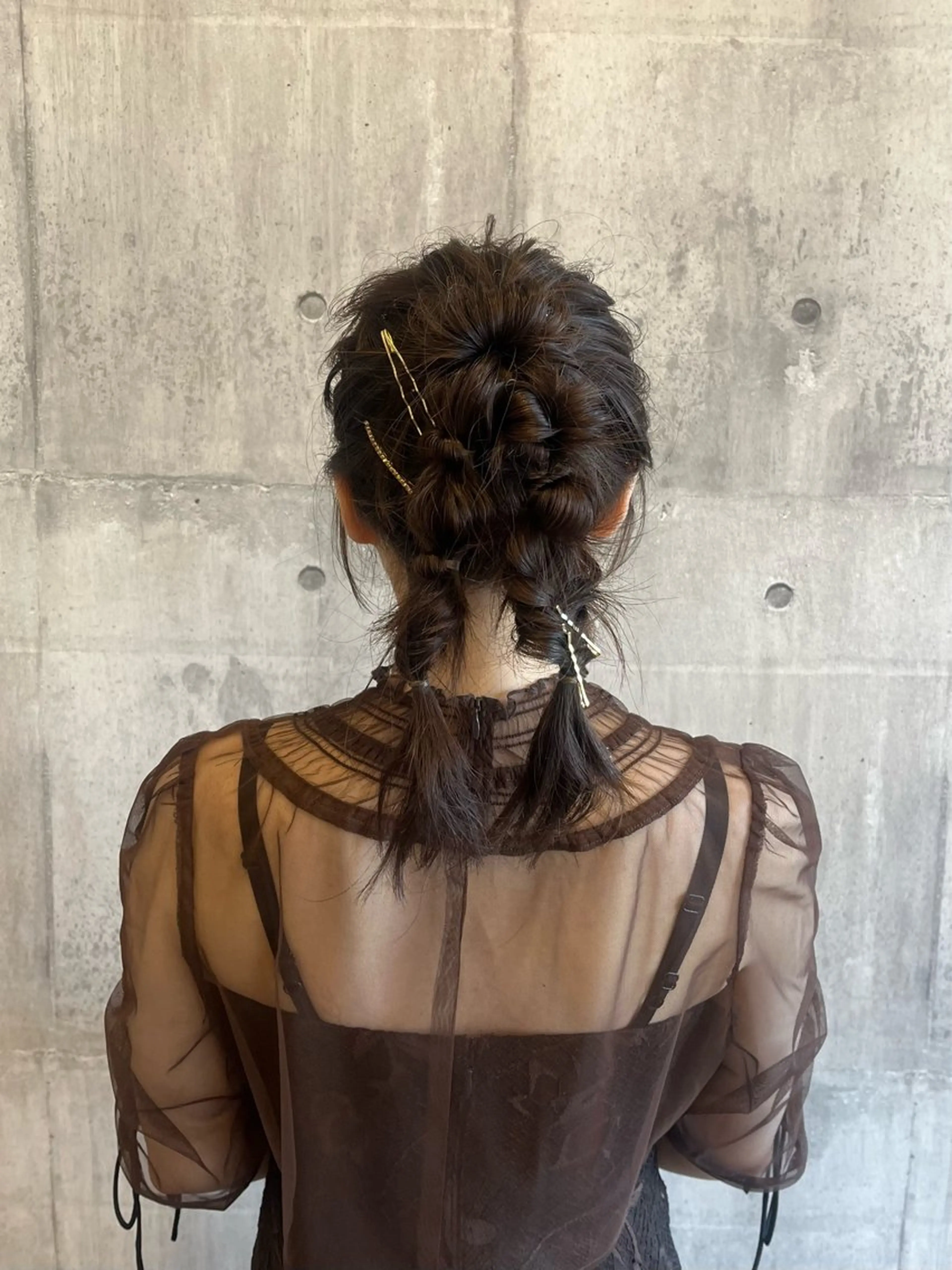 ヘアアレンジ いけだ さやかのヘアスタイル