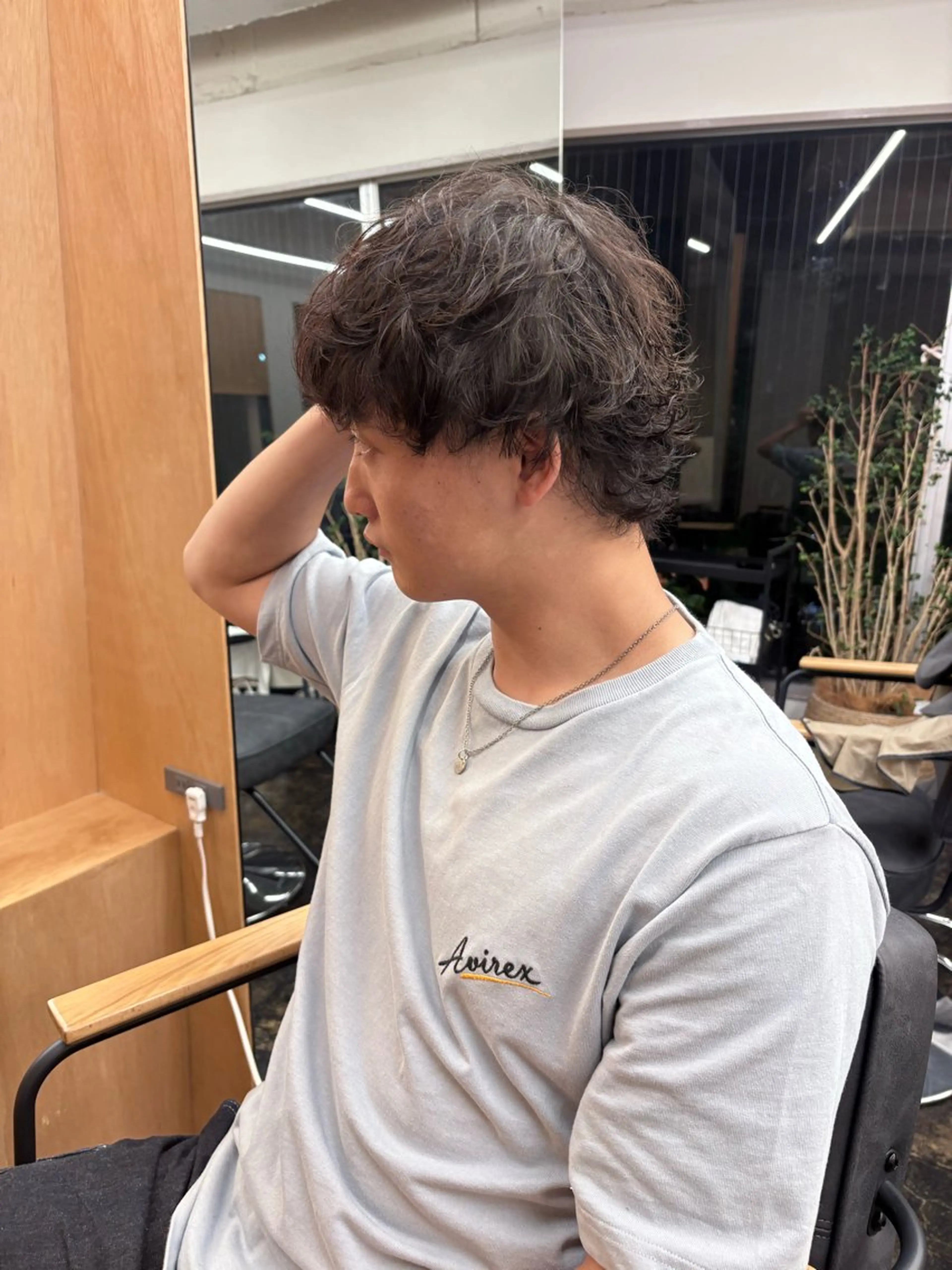 【毎朝のセットを楽に🪄】カット＋メンズパーマ(シャンプーブロー込み)の写真