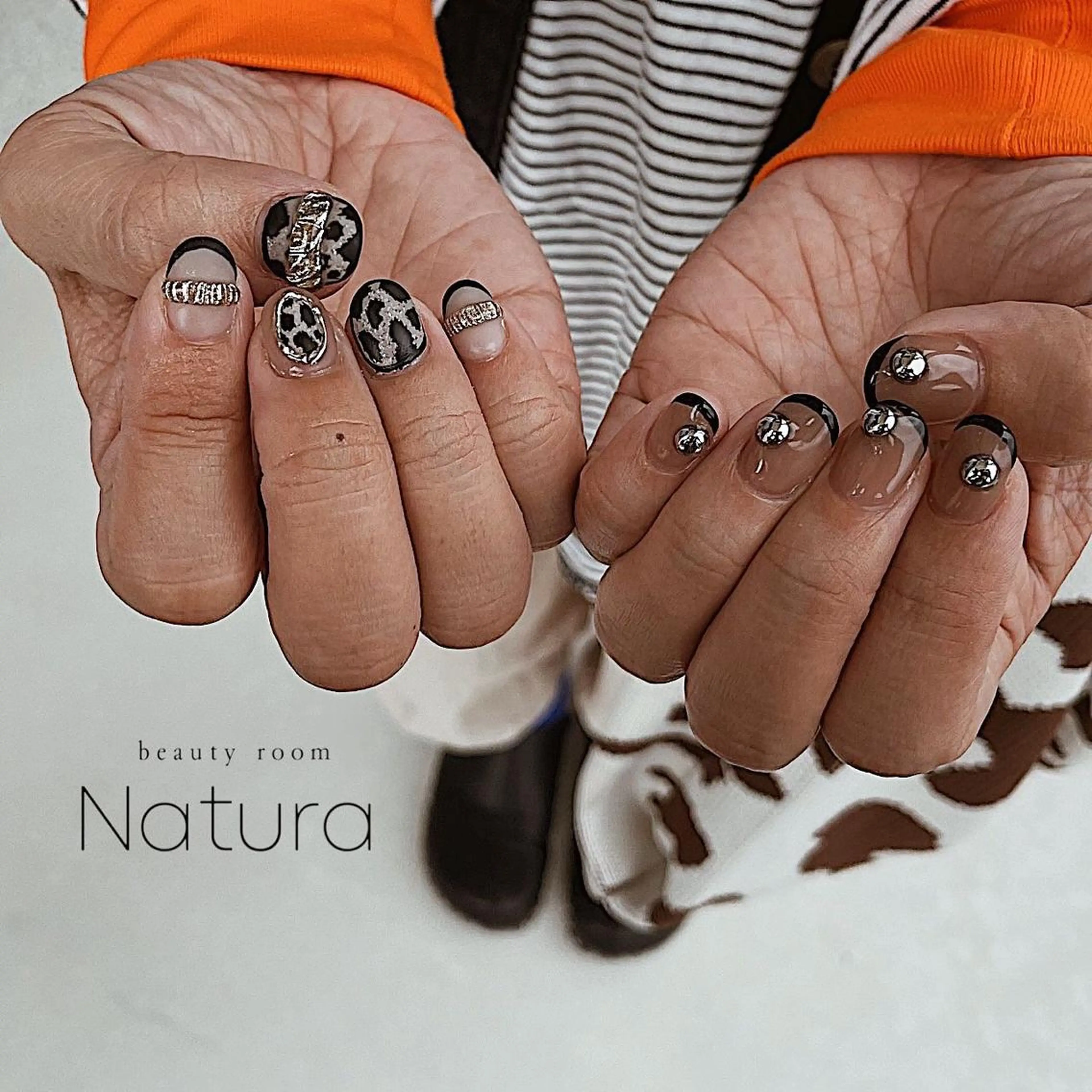 ネイル マツエク・マツパ アイブロウ ハンドネイル beautyroom Naturaのネイルデザイン