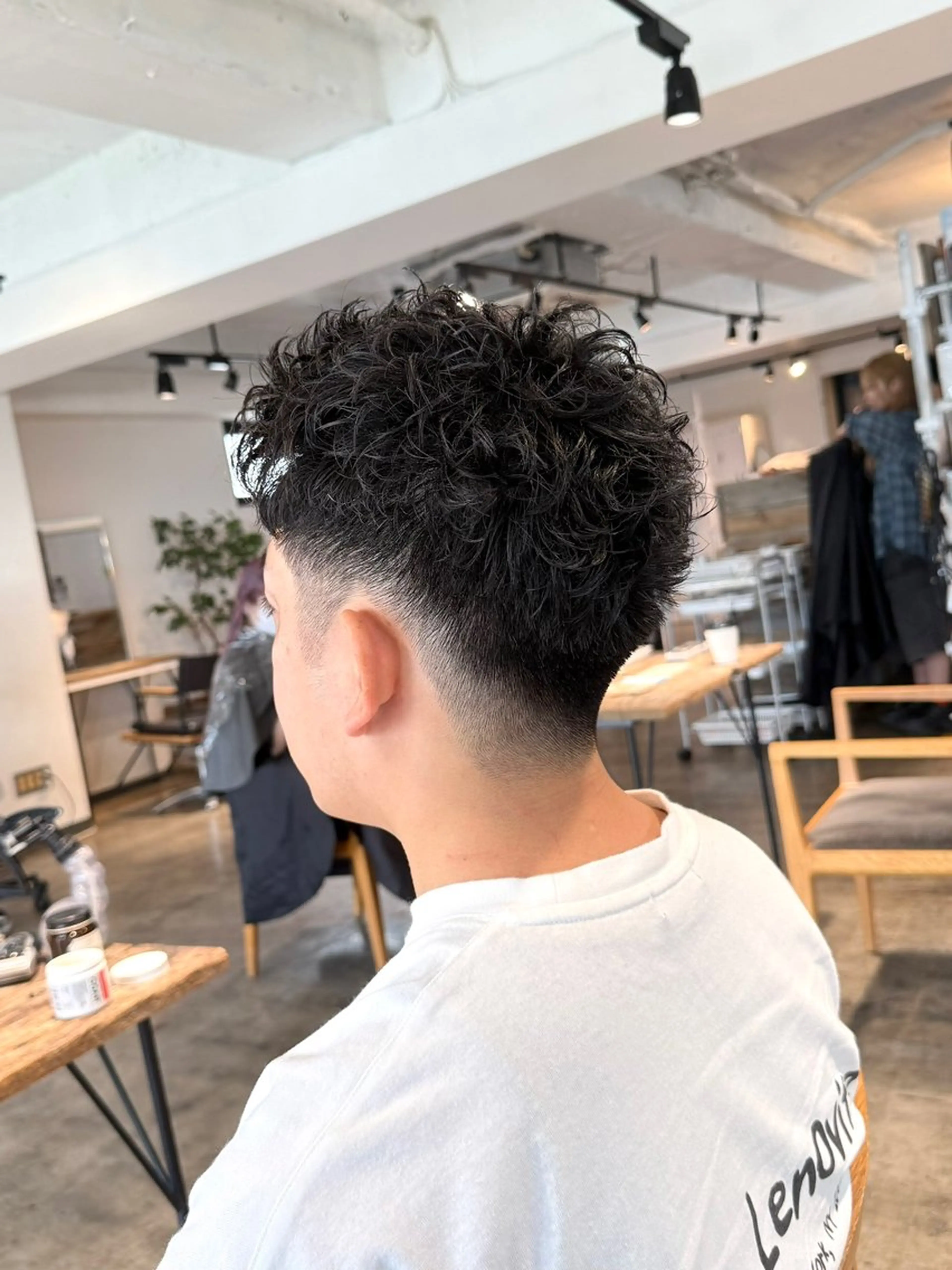 パーマ メンズ メンズパーマ カット パーマ トリートメント 骨格補正施術/メンズ 専門美容師/YUYAのヘアスタイル