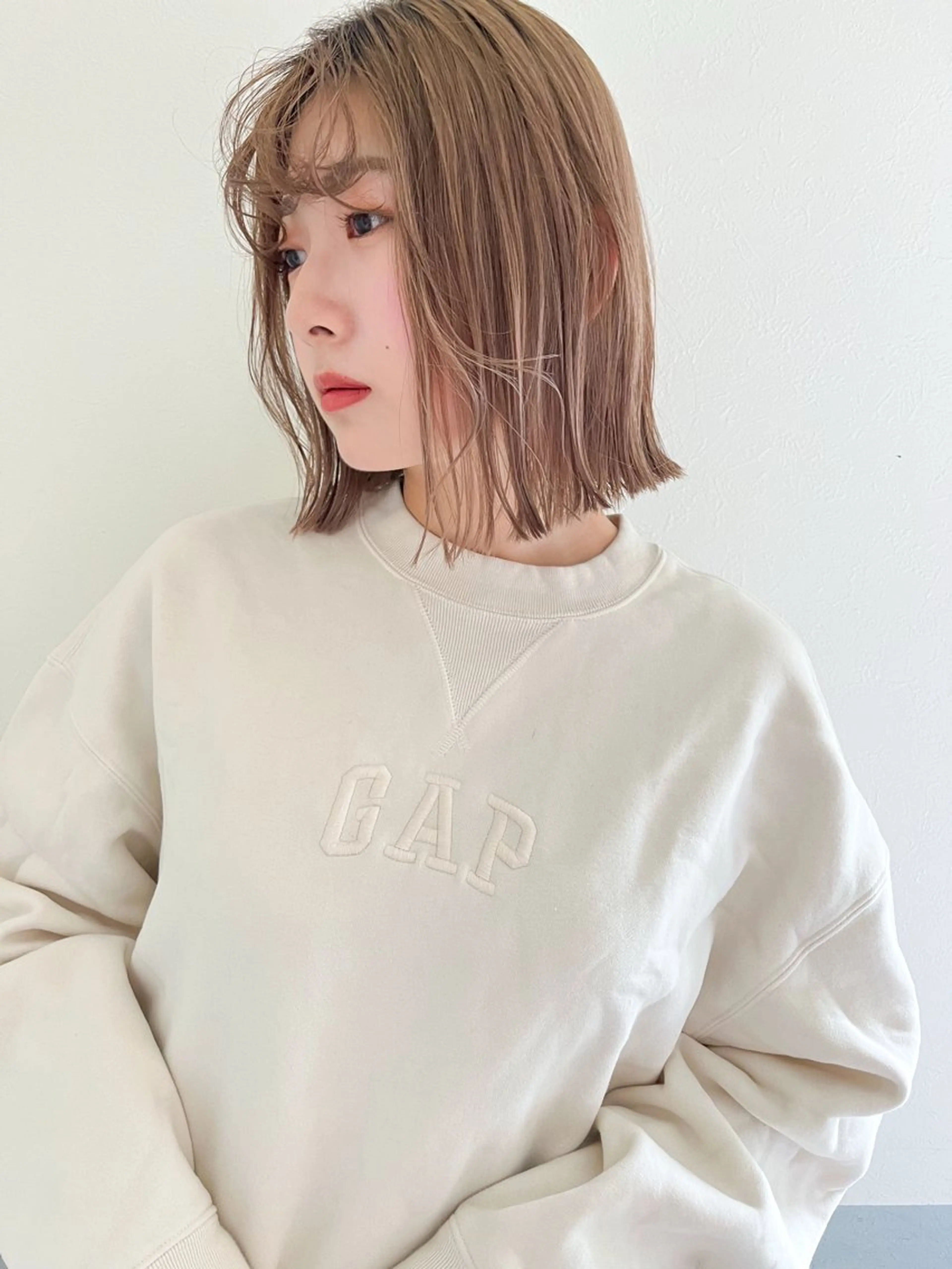 【ケアブリーチ使用◎】似合わせカット＋ブリーチありダブルカラー🧵🧶の写真