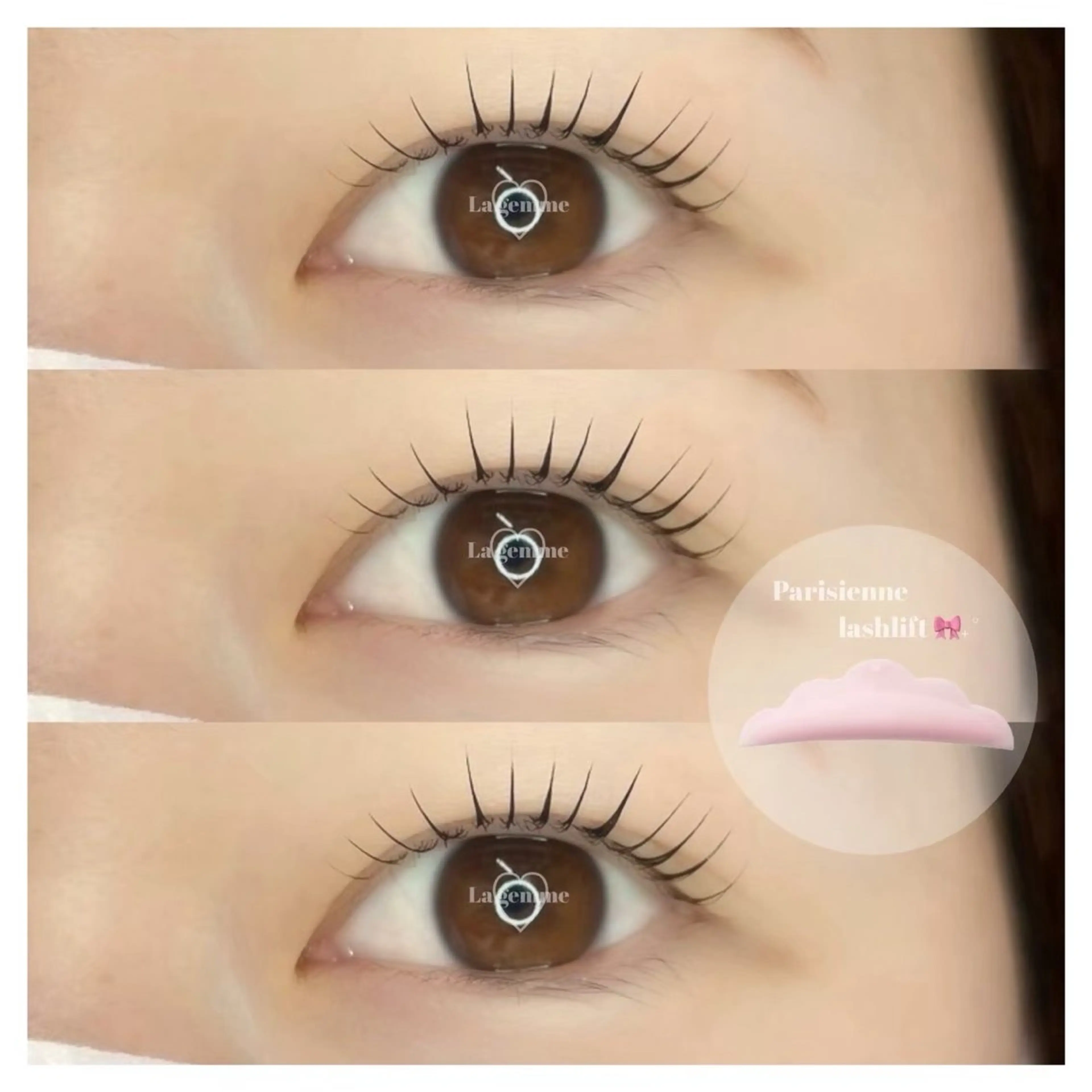 マツエク・マツパ パリジェンヌラッシュリフト La gemme所属・La gemme💍 Tanahashiのマツエク・マツパデザイン