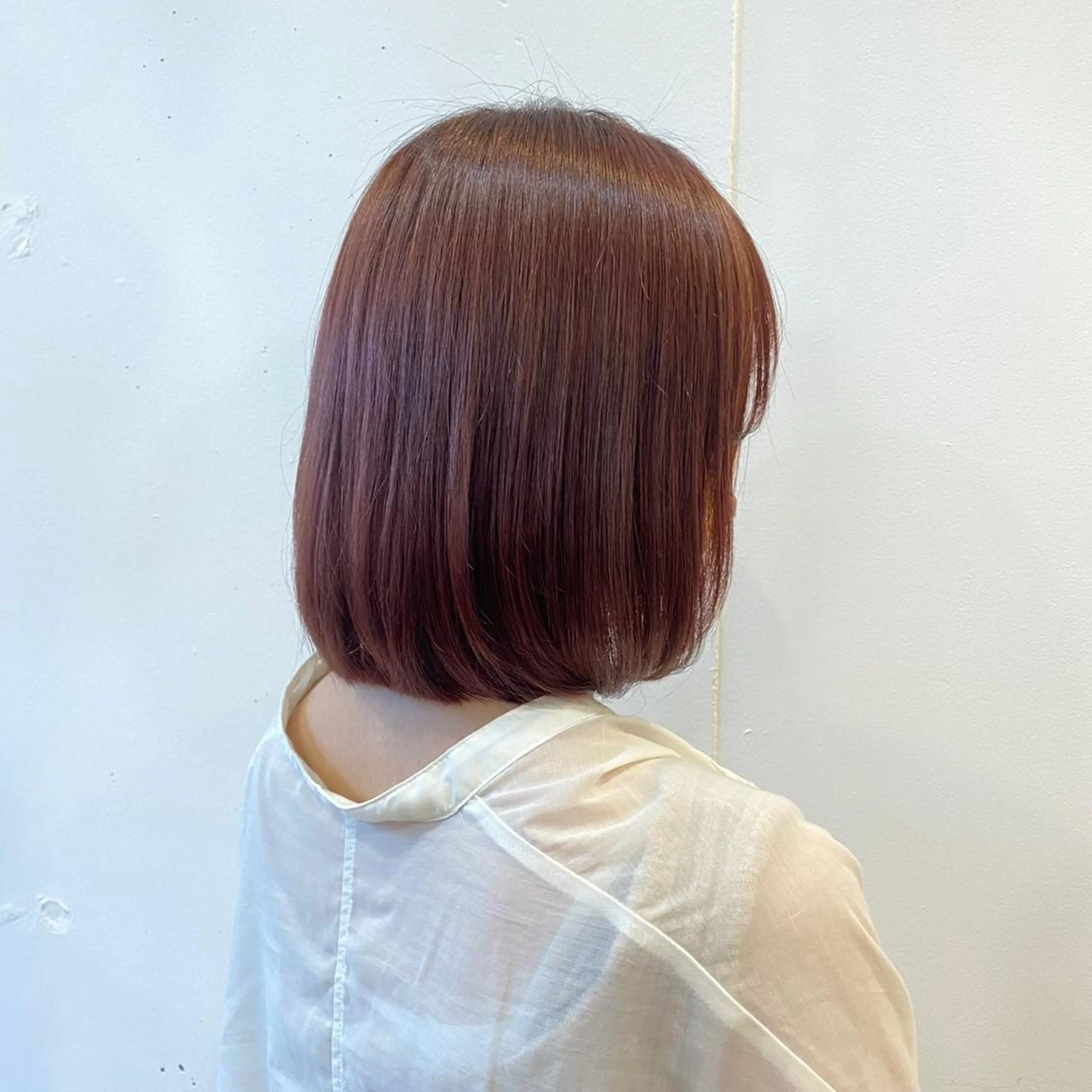 ショート カラー ヘアアレンジ 透明感カラー 似合わせカット トリートメント オザキクウガ/ ブリーチ/髪質改善のヘアスタイル