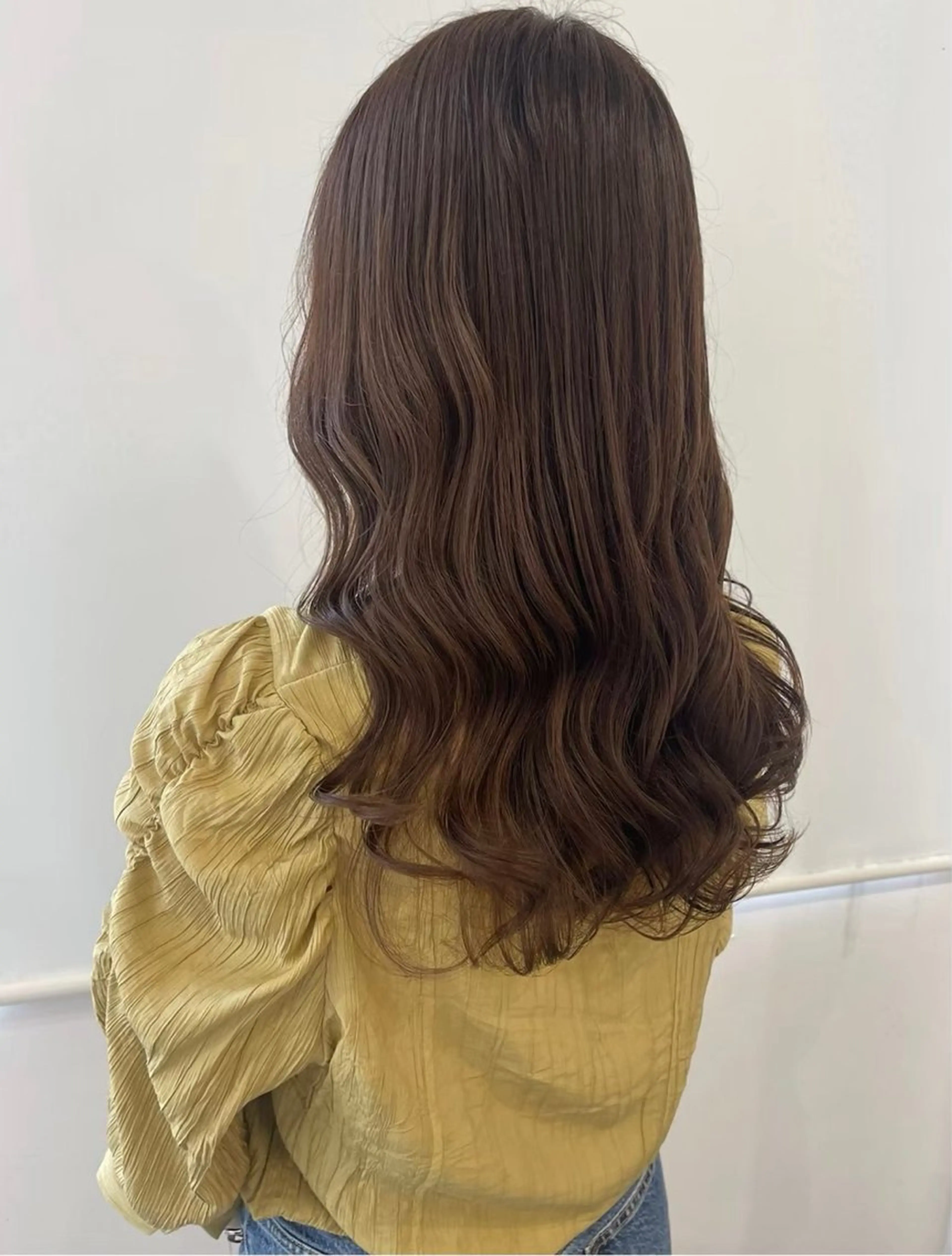 セミロング カラー ヘアカラー ParveMix ♡白神みやびのヘアスタイル