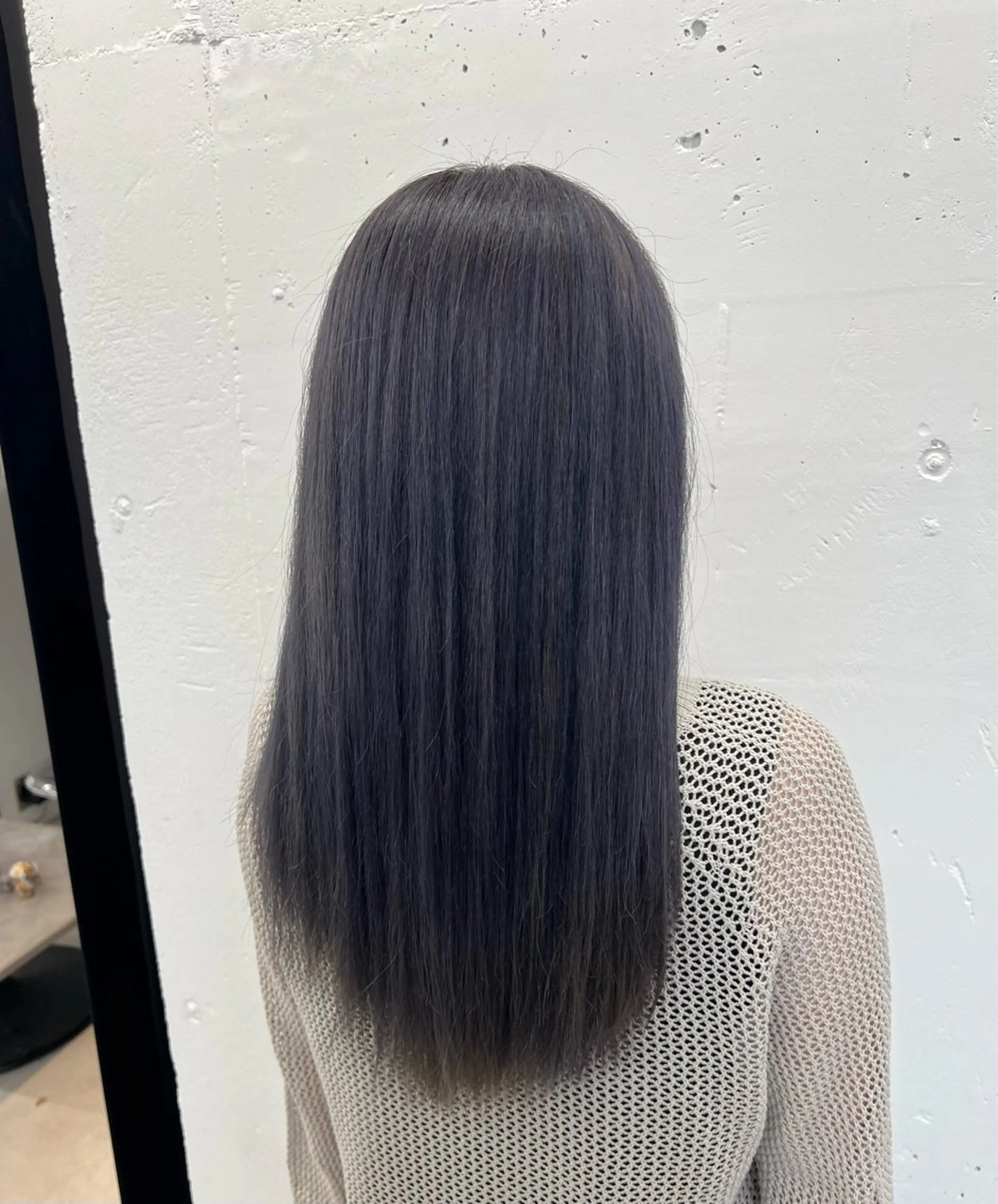 セミロング カラー ベージュカラー ブリーチ 透明感カラー ラベンダーカラー ラベンダーベージュ ヘアカラー あすか JILLSTUDIOのヘアスタイル