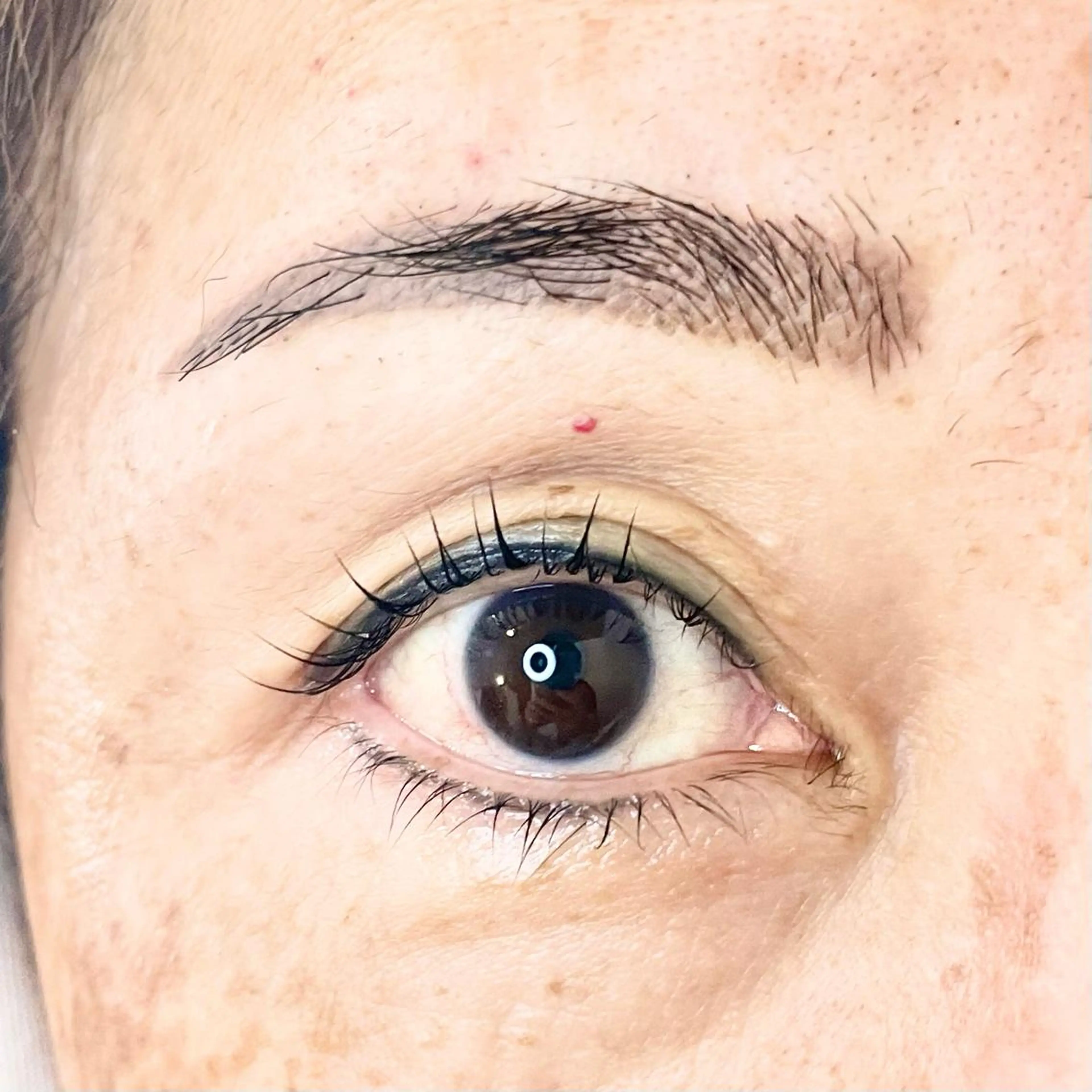 ミディアム カラー パーマ ヘアアレンジ メンズ キッズ ネイル マツエク・マツパ アイブロウ パリジェンヌラッシュリフト マツパ nail&eye Aoのマツエク・マツパデザイン