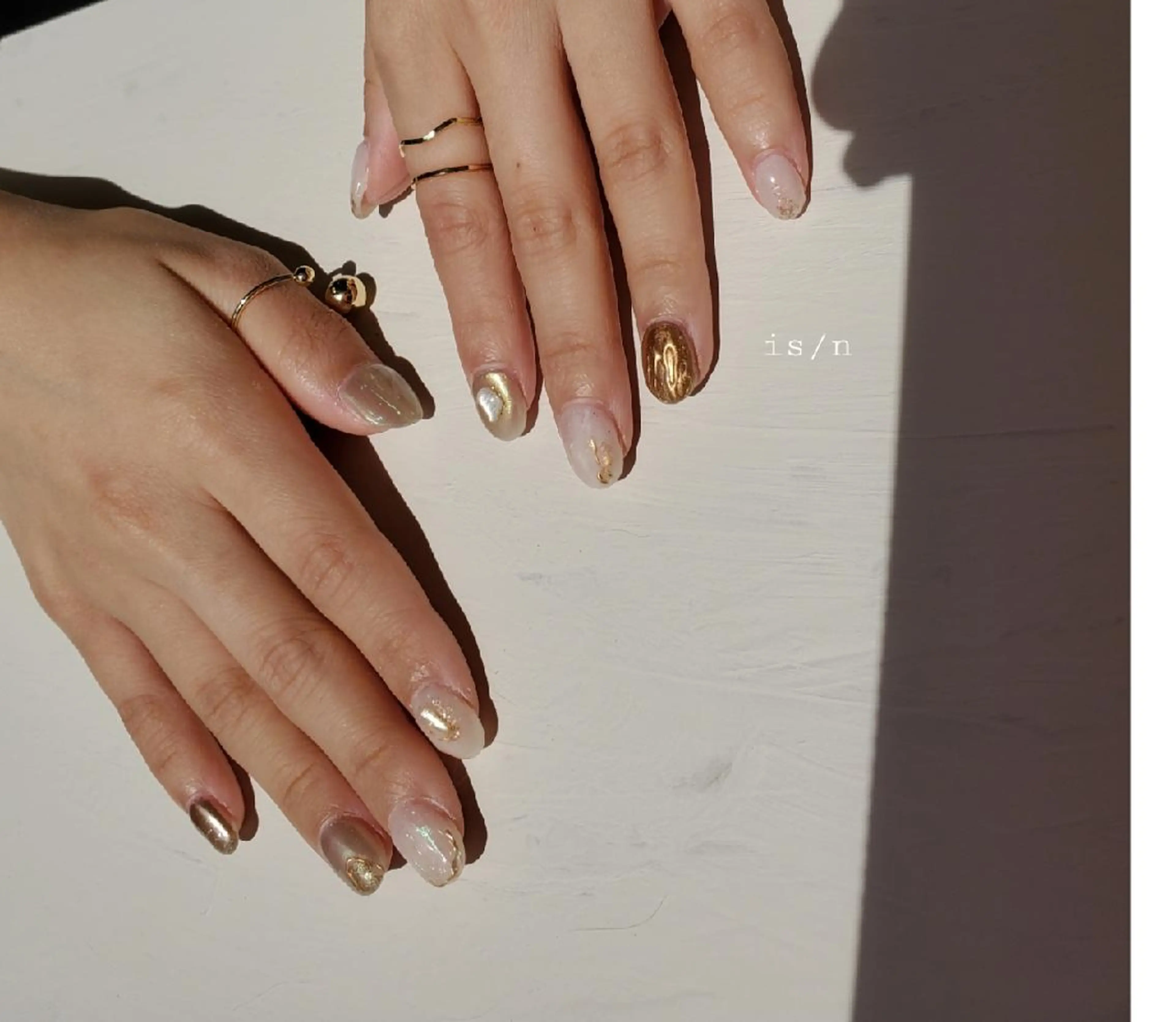 ネイル ハンドネイル 店長 佐藤のネイルデザイン