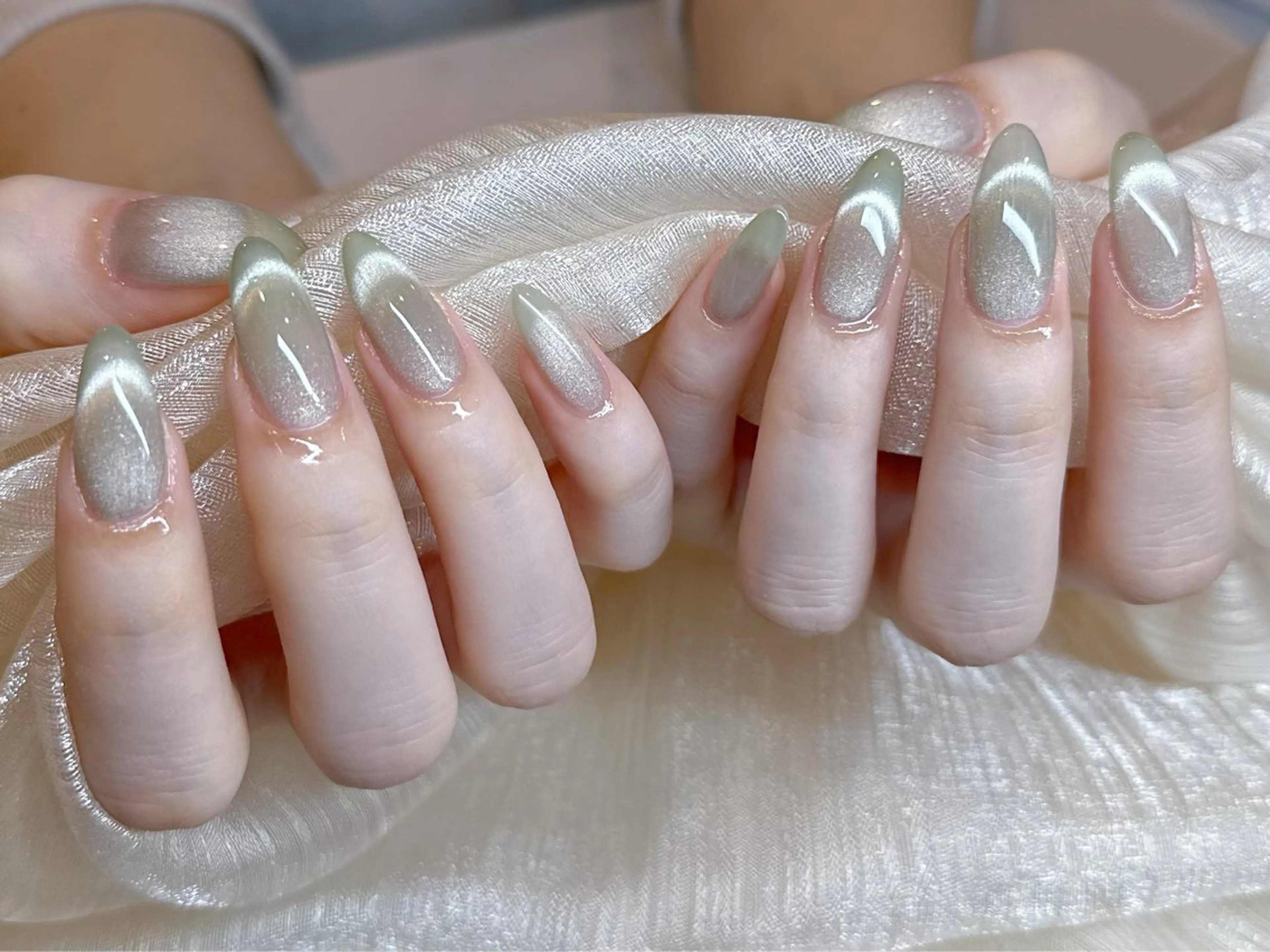 💗【ご新規様限定ハンド】マグネット or ワンカラー orラメグラデーション　￥6490→5500の写真