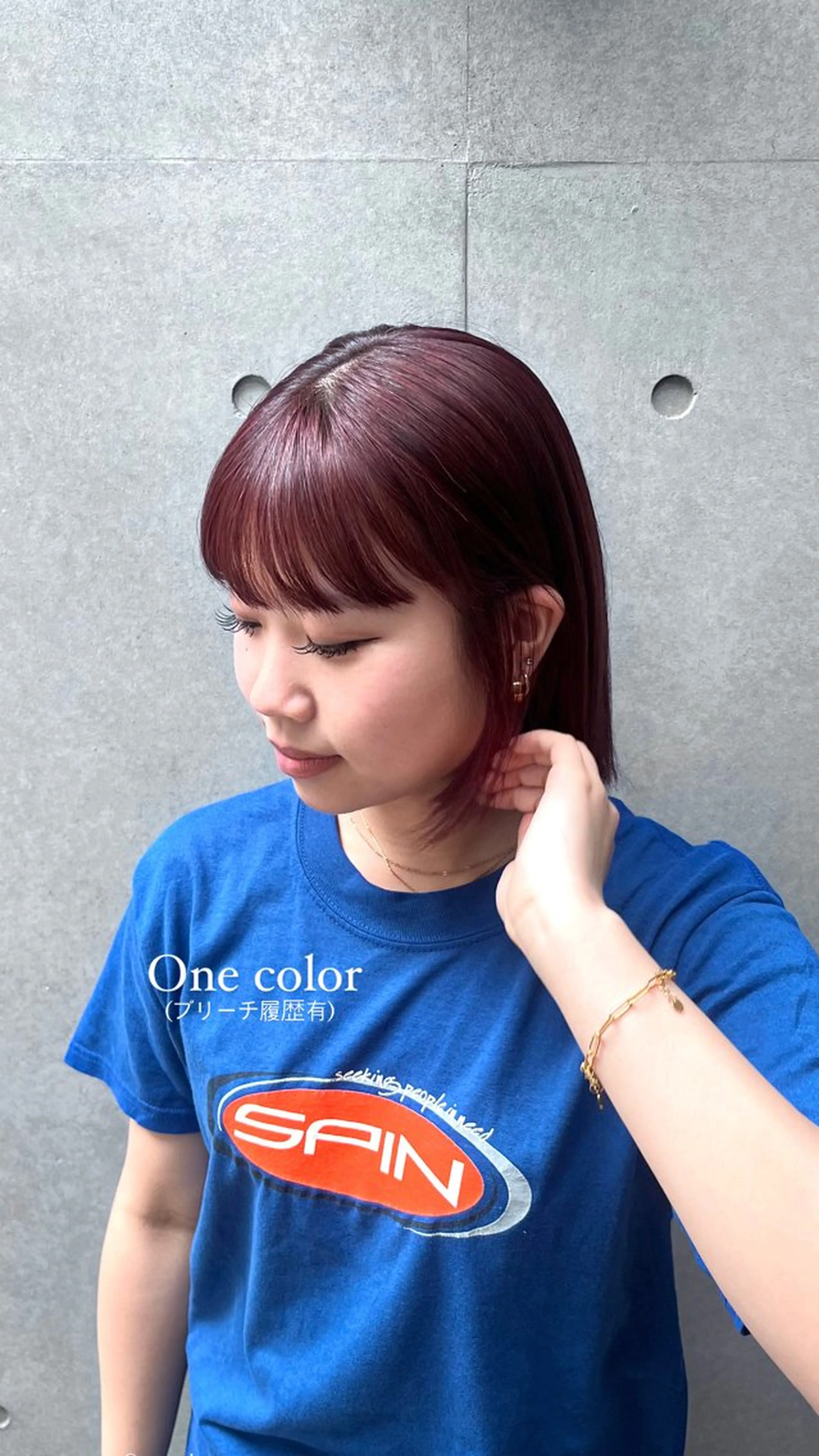 ミディアム カラー 🩶レイナ🩶 color/nailのヘアスタイル