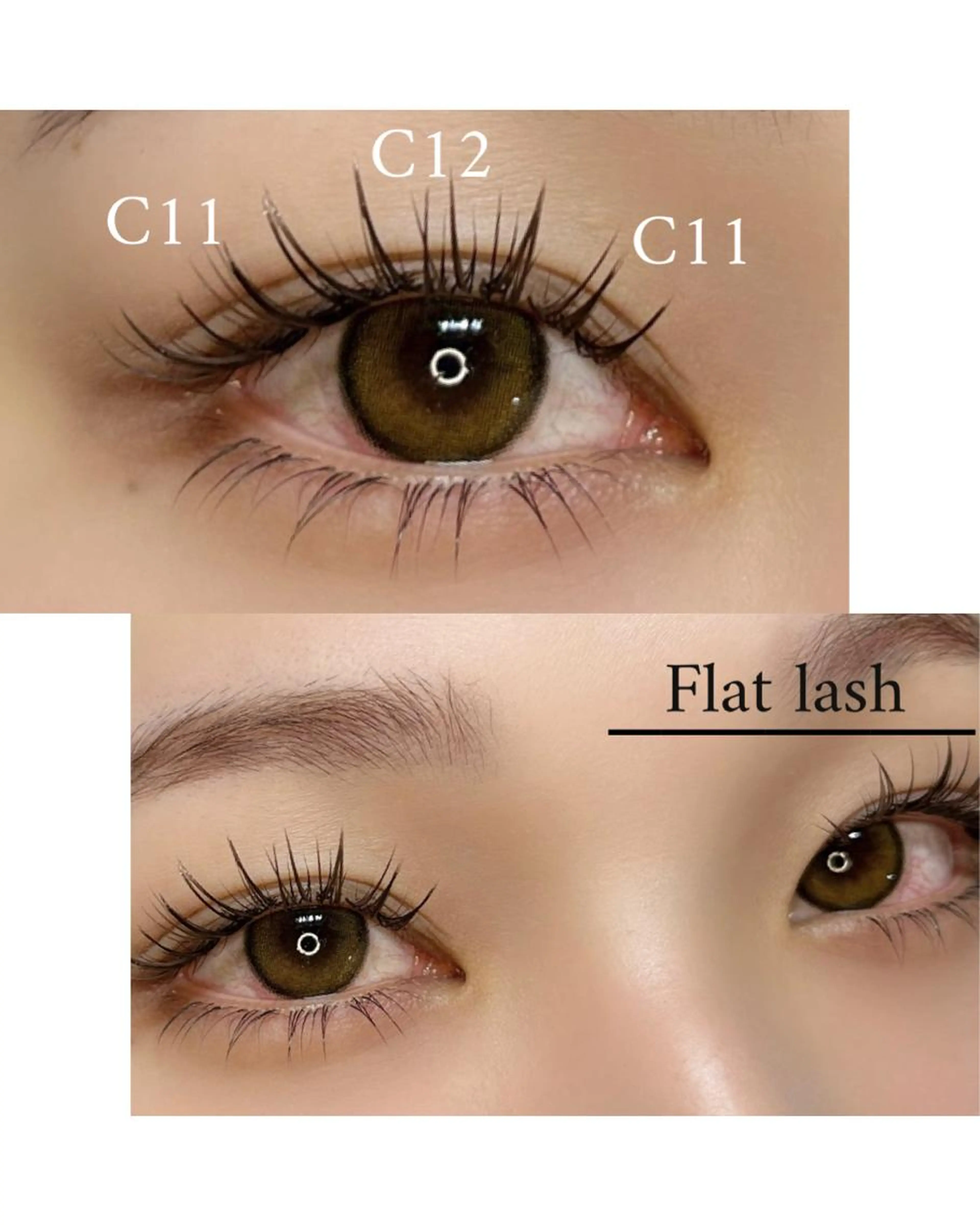 フラットラッシュ140本🔆＋クリアコーティング付🐳🤍✨の写真