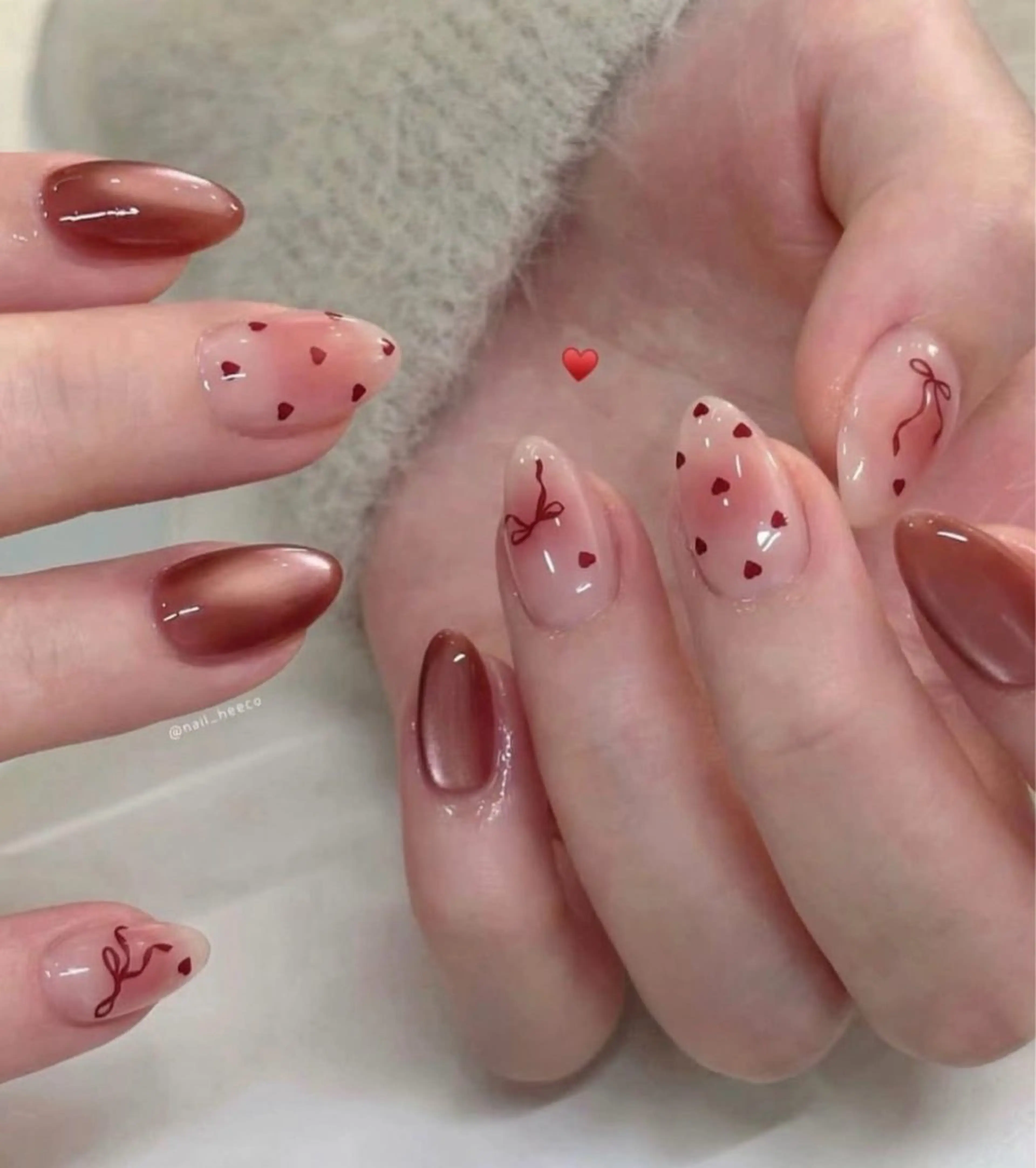 ネイル ハンドネイル Hanni ANA.CHUOのネイルデザイン