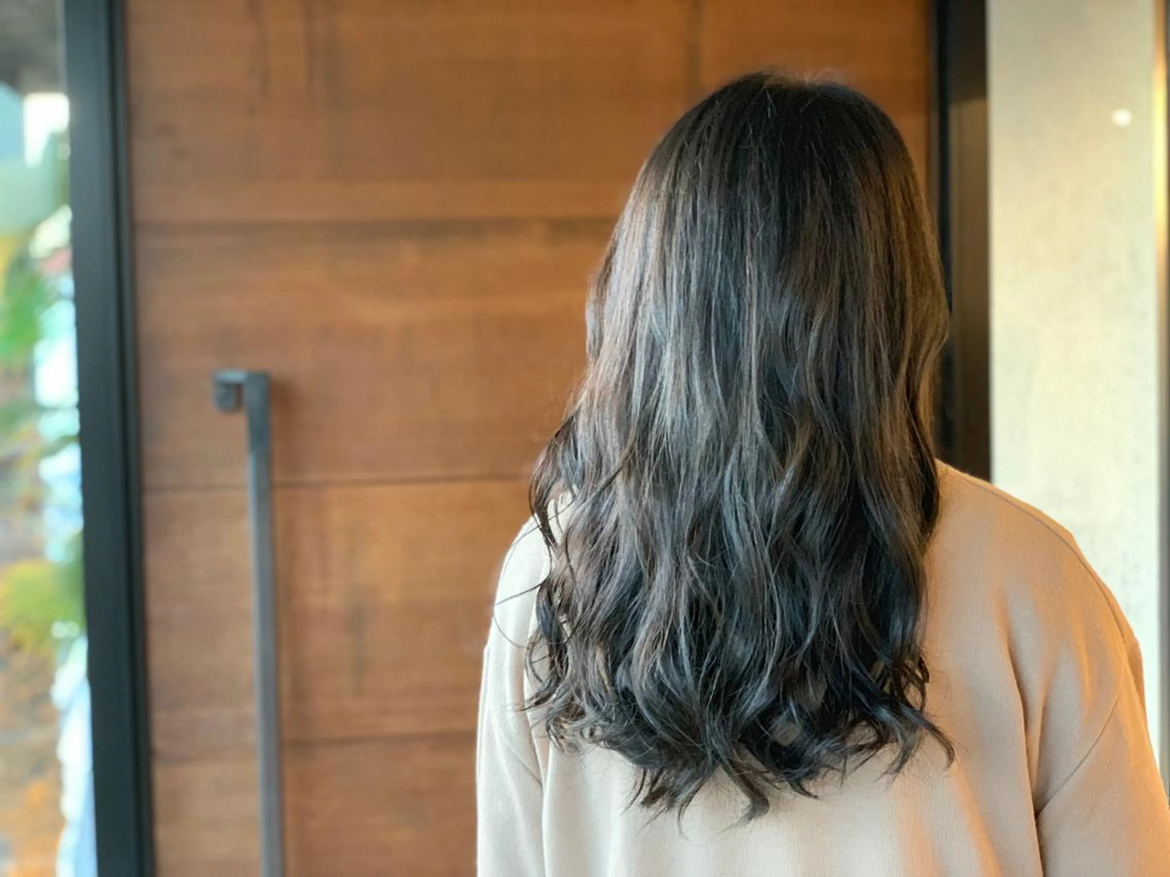 ロング カラー カット ヘアカラー トリートメント IORI #韓国ヘア#髪質改善のヘアスタイル