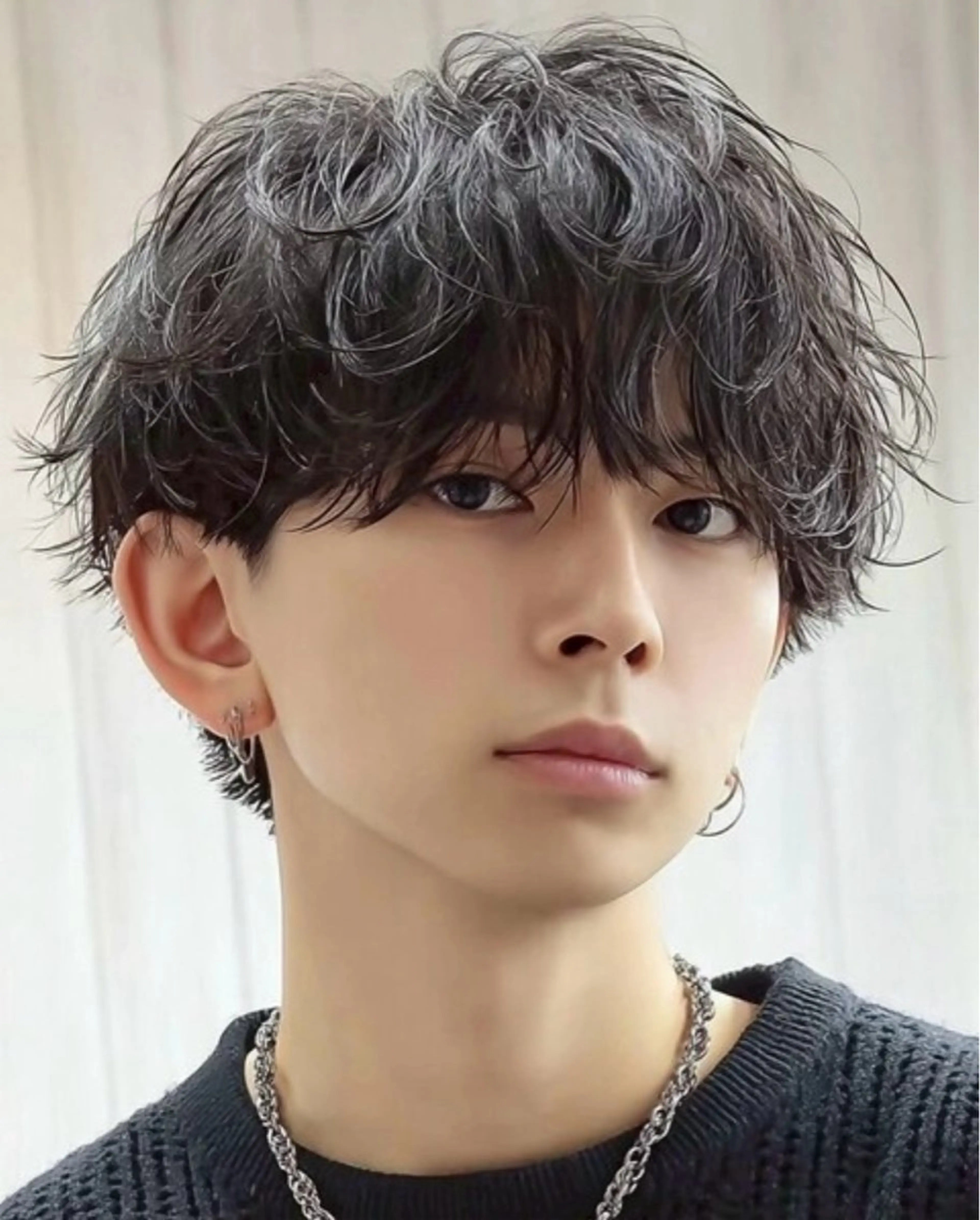 メンズ 💜juna💜/高 槻/韓国風レイヤーのヘアスタイル