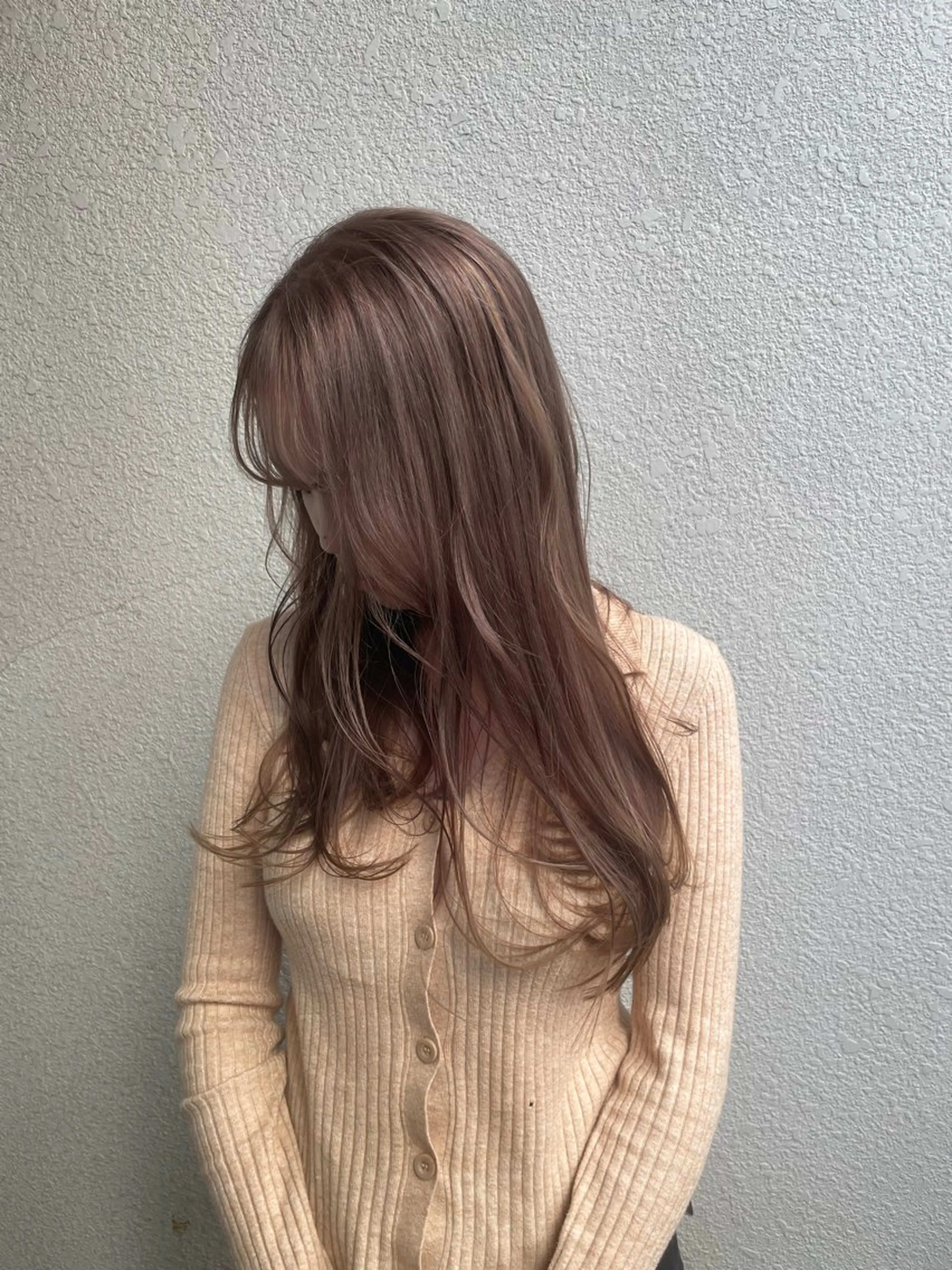 ロング カラー 川村 諒のヘアスタイル