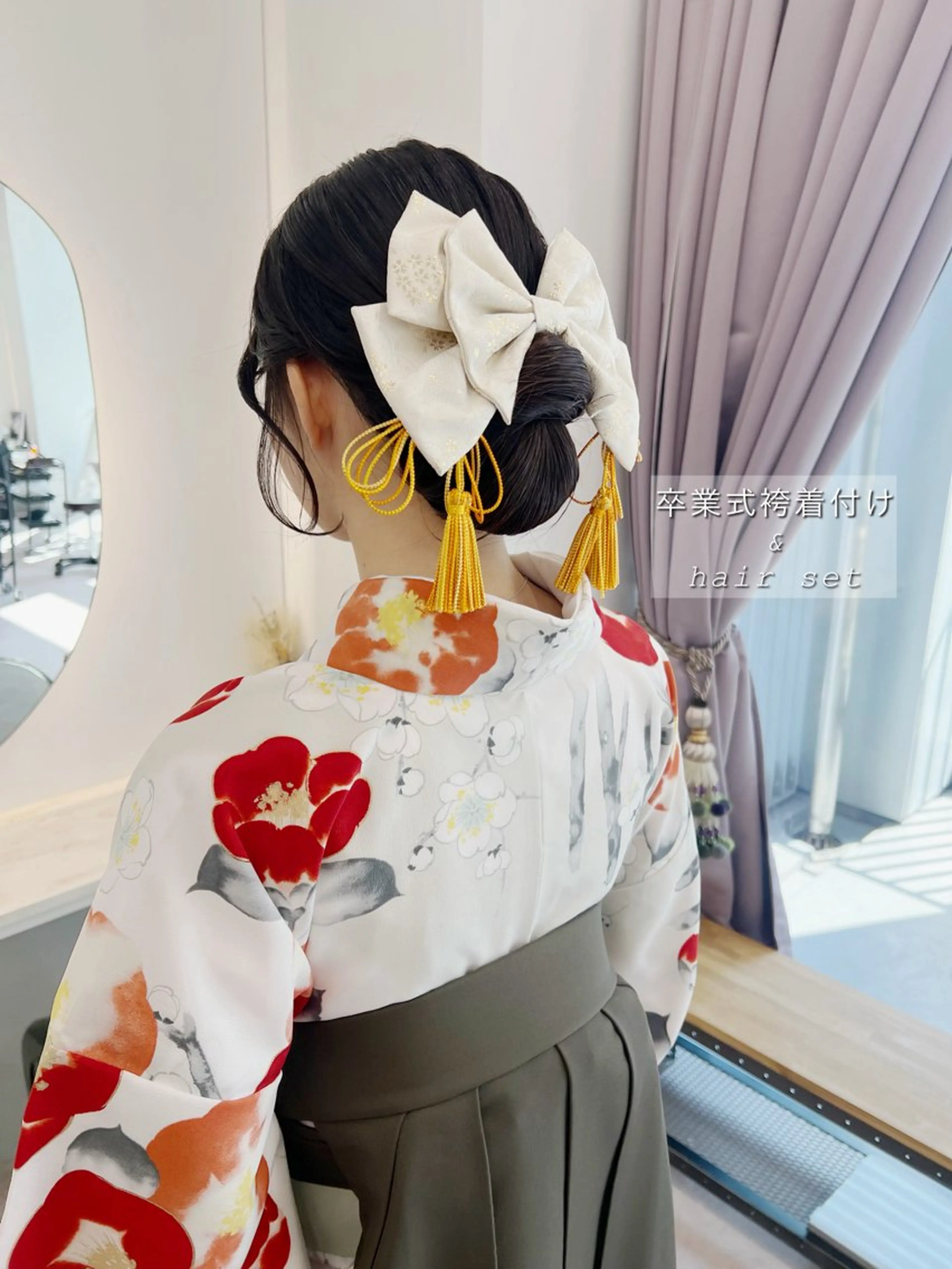 ヘアアレンジ 卒業式のヘアスタイル 着付け 美髪矯正/髪質改善/ 艶髪🤍伊藤梨紗のヘアスタイル